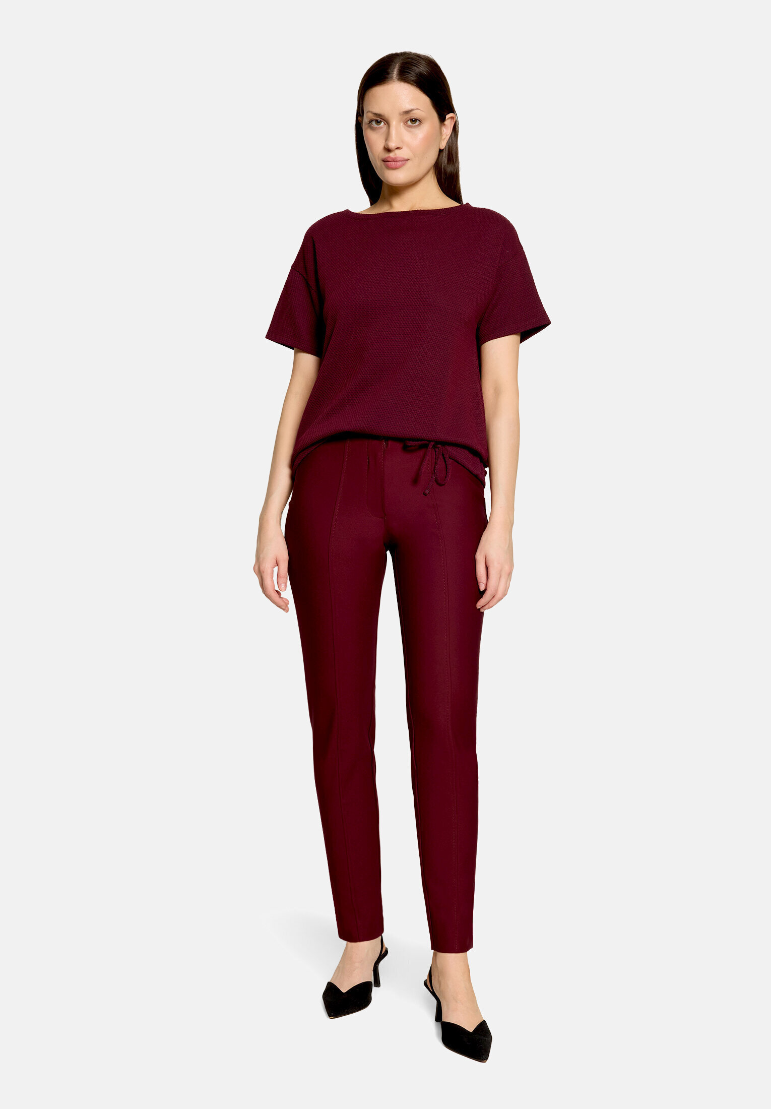 Betty Barclay Bügelfaltenhose "Damen Slim Fit" Material