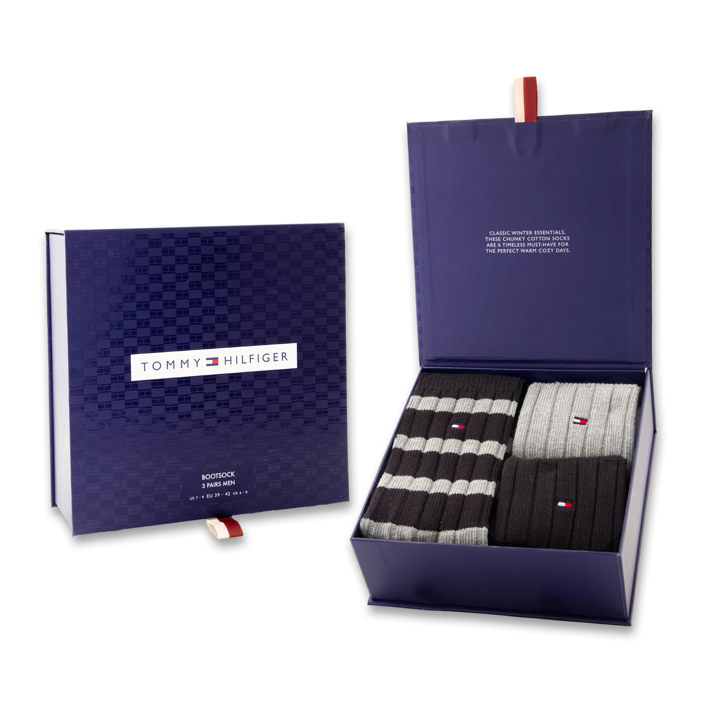 Tommy Hilfiger Socken "TH MEN SOCK 3P GIFTBOX BOOTSOCK", (3 Paar) günstig online kaufen