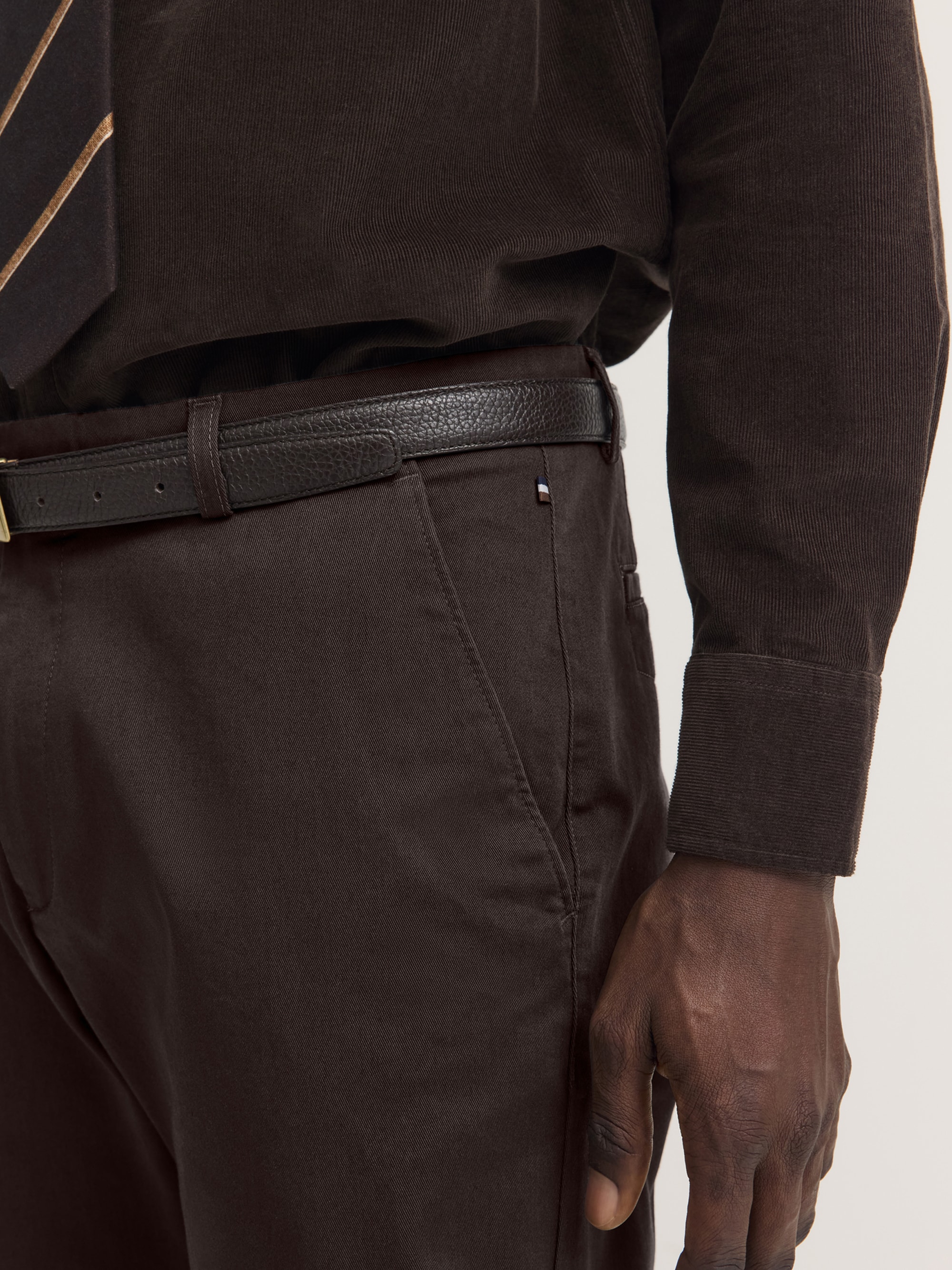 bugatti Chinohose »Regular Fit«  Regular Fit Baumwoll-Twill Summer Touch