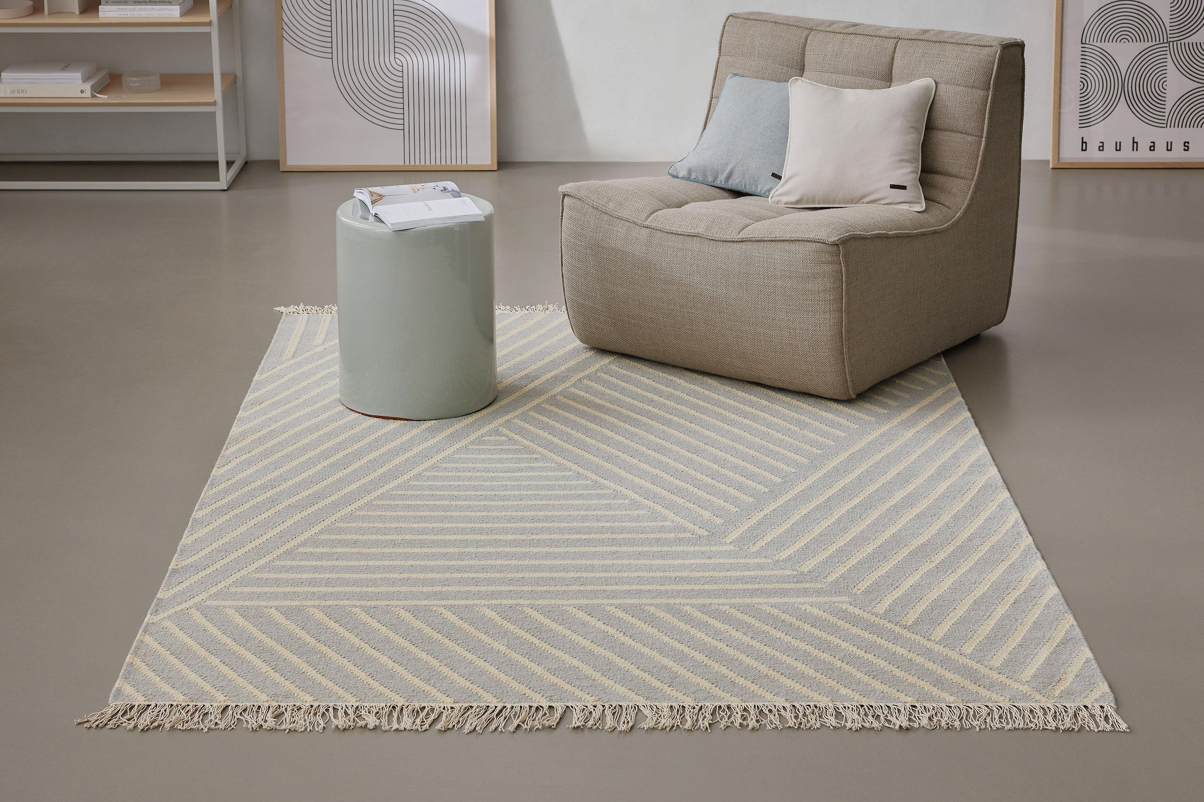 Wecon home Teppich "Modern Pop" rechteckig 5 mm Höhe handgewebt, robust, st günstig online kaufen