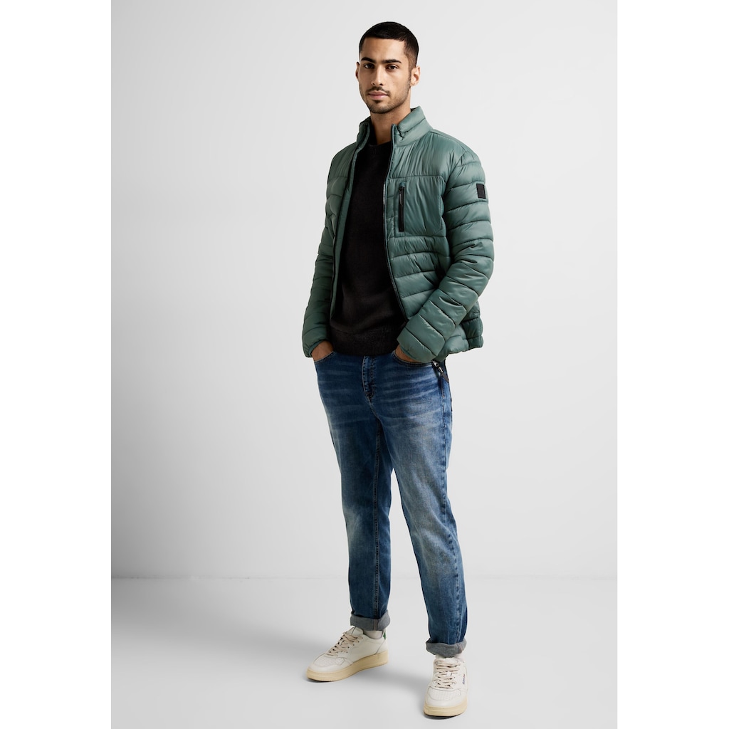 STREET ONE MEN Steppjacke, ohne Kapuze