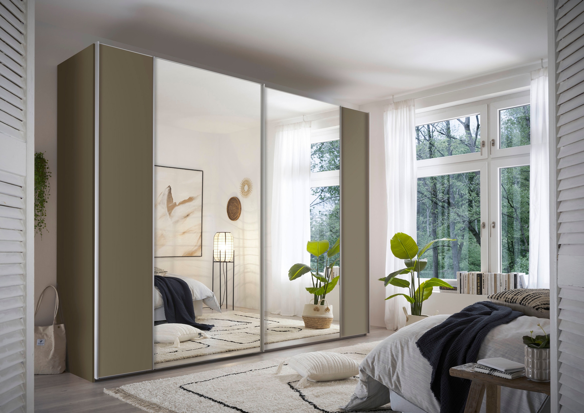 STAUD Schwebetürenschrank "Sonett 120, Made in Germany", mit vier verschied günstig online kaufen