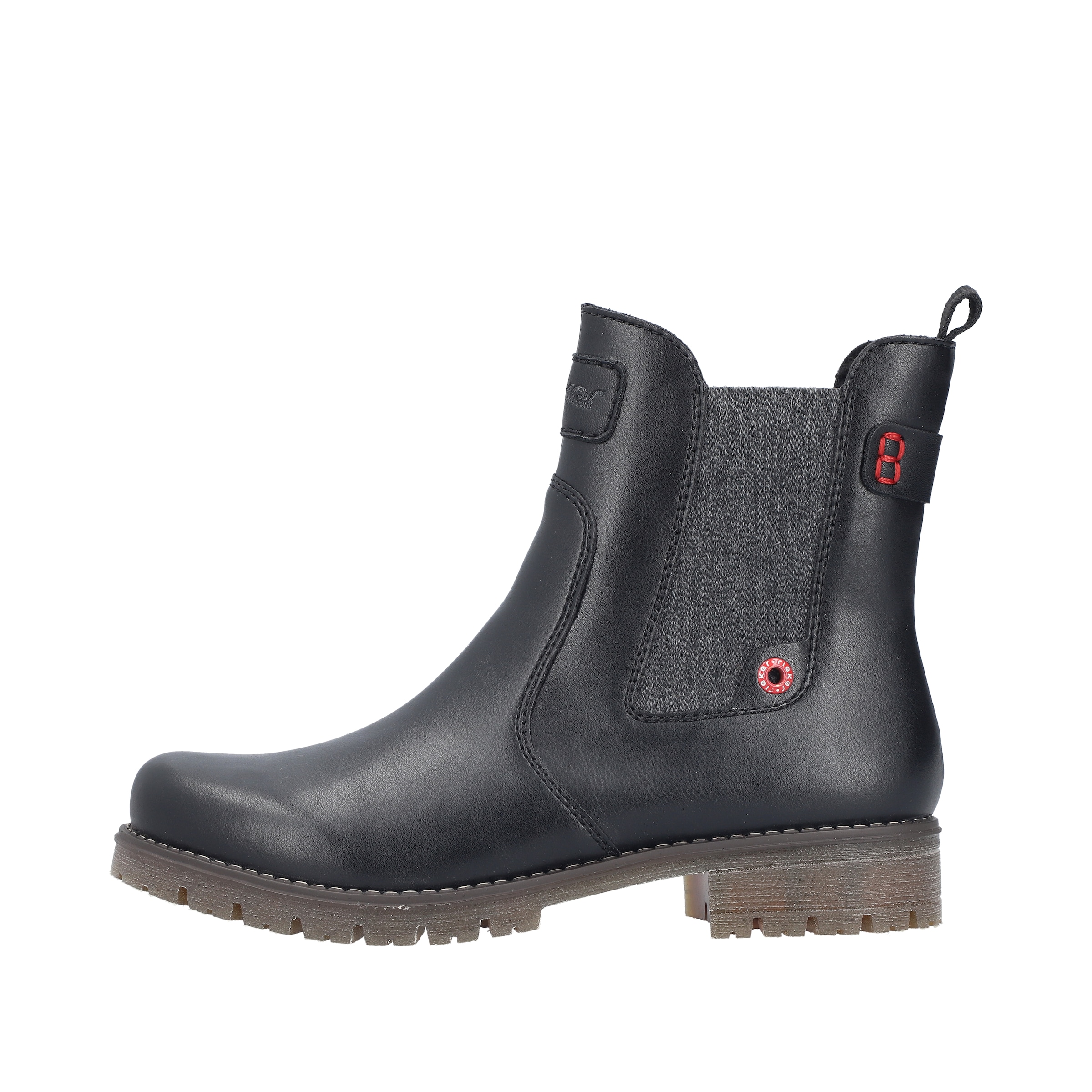 Rieker Winterboots  Chelseaboots, Stiefelette mit Stretcheinsatz