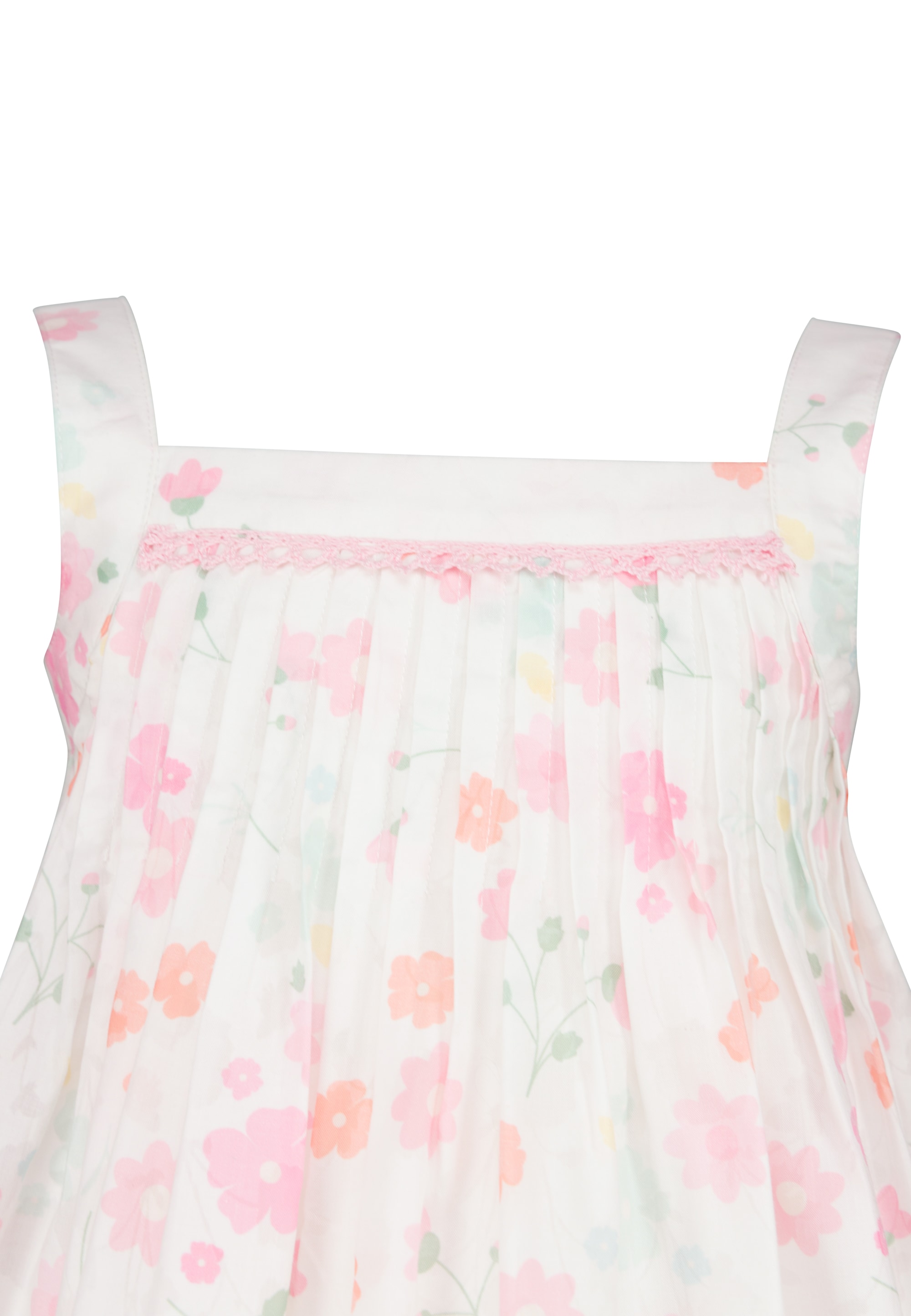 SALT AND PEPPER Jerseykleid, mit Trägern und Allover-Blumendruck