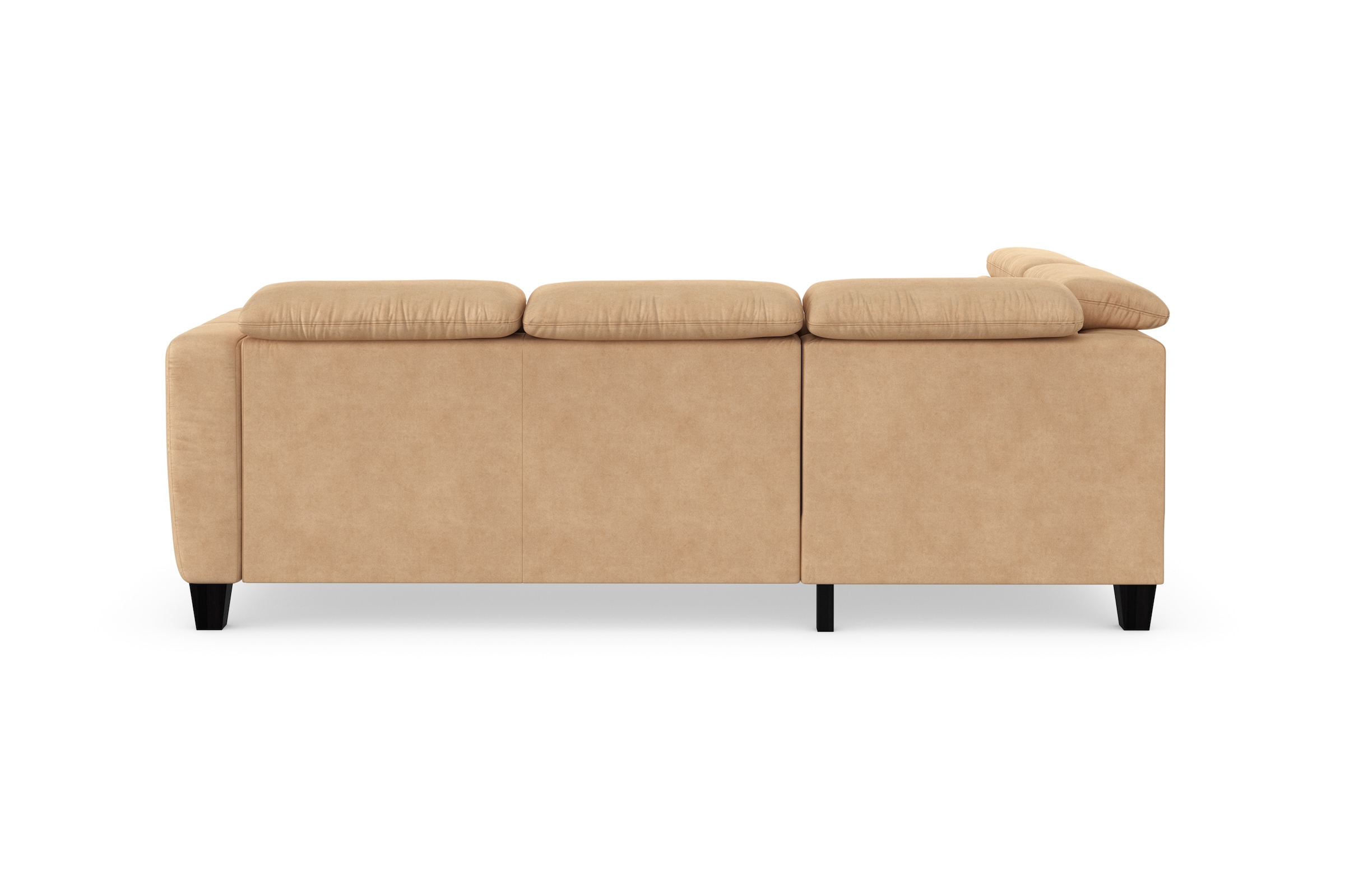 sit&more Ecksofa »Belluci L-Form« inklusive Federkern, wahlweise mit Bettfunktion und Bettkasten