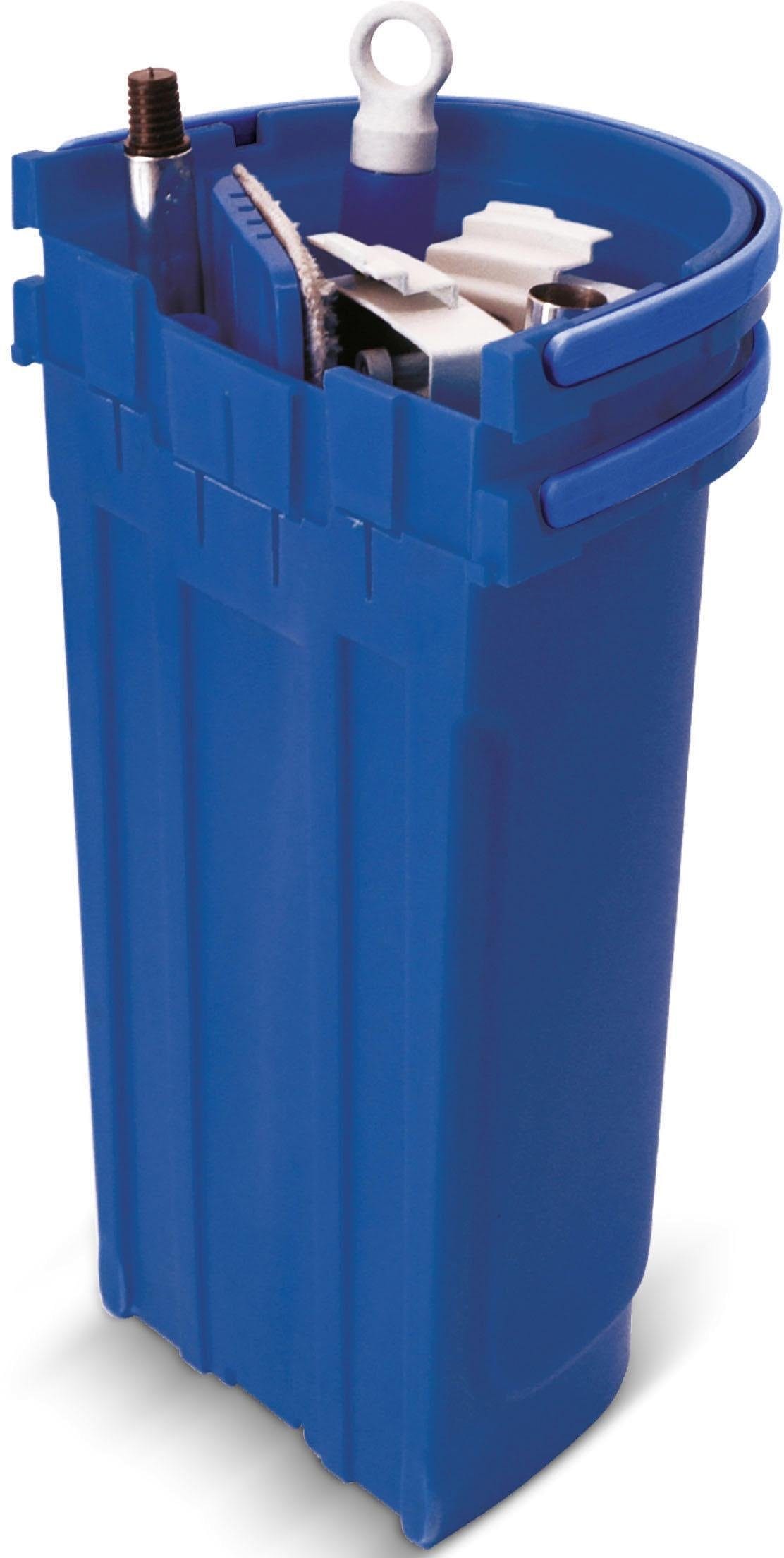 MediaShop Bodenwischer-Set »Livington Touchless Mop XXL«, inkl. Doppeleimer (7 Liter) und Mikrofaserpad