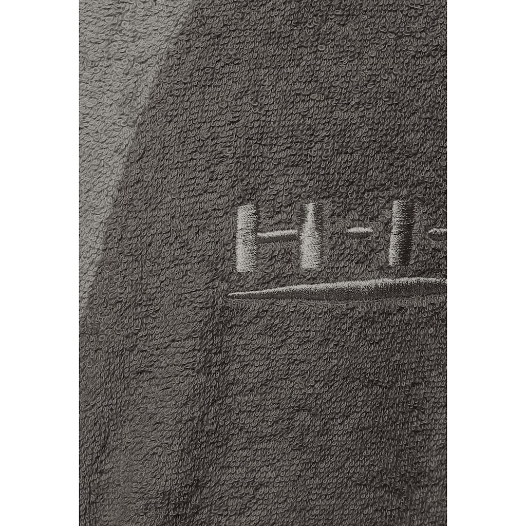 H.I.S Unisex-Bademantel »Hannes«, (1 St.), für Damen & Herren, lang, mit Taschen, S-3XL