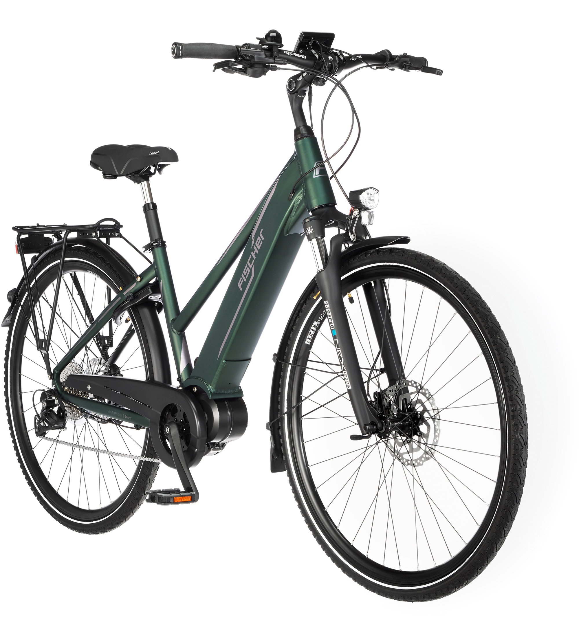 Fischer Fahrrader E Bike Viator 4 0i Damen Trekking E Bike 9 Gang Shimano Acera Mittelmotor 250 W Auf Rechnung Baur