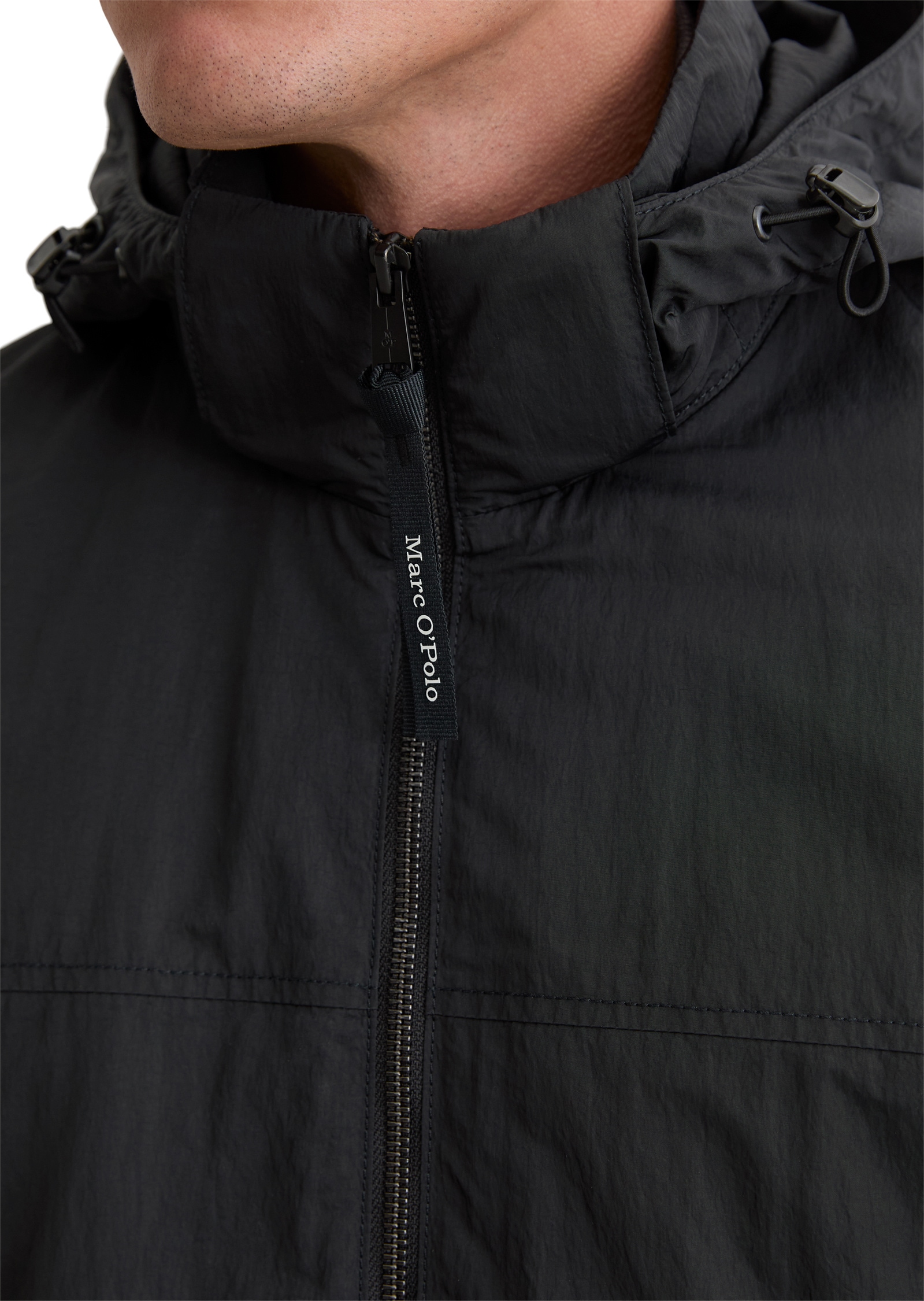 Marc O'Polo Outdoorjacke »mit abnehmbarer Kapuze« ohne Kapuze