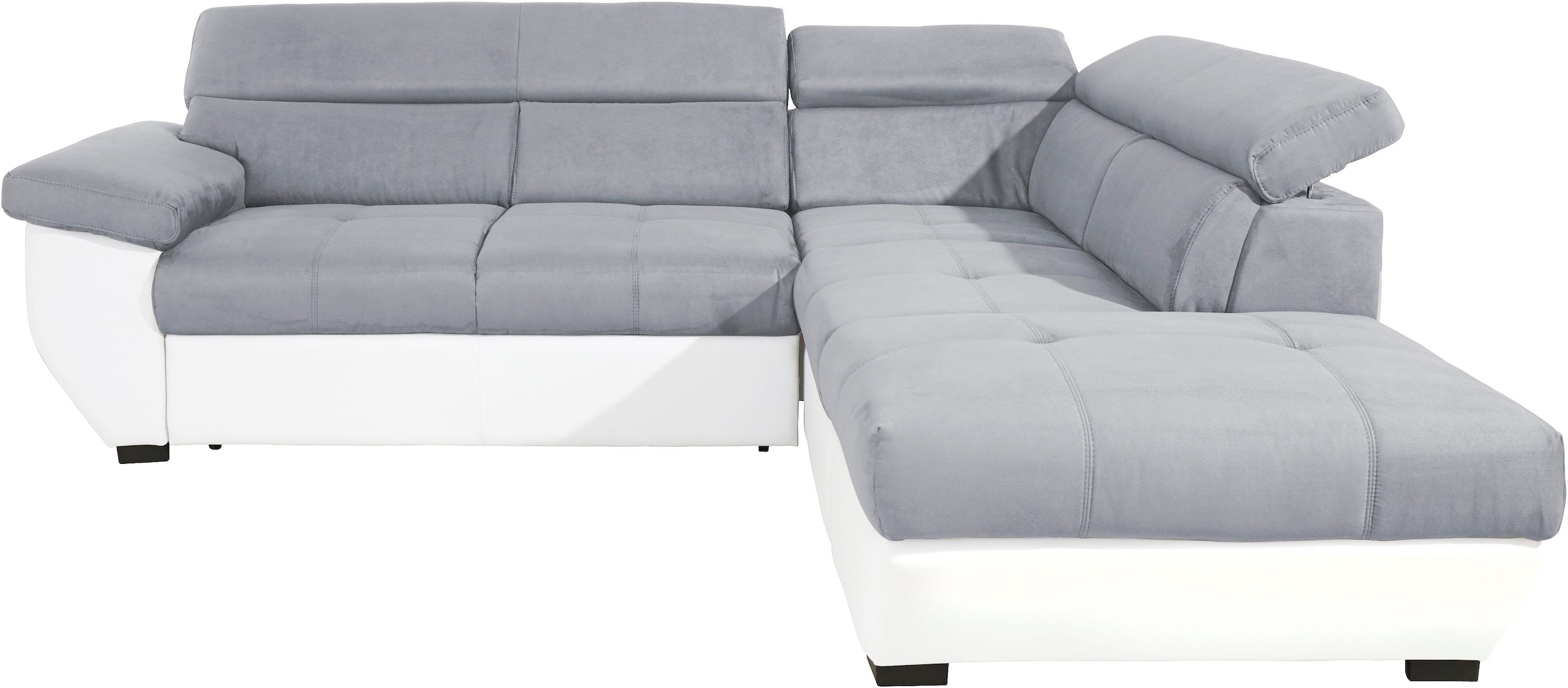 COTTA Ecksofa »Speedway L-Form«, mit Kopfteilverstellung, wahlweise mit Bettfunktion und Bettkasten