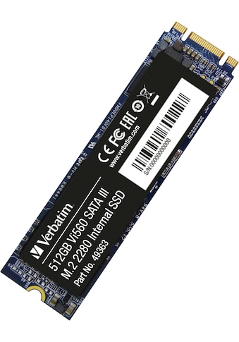 Verbatim Interne SSD »Vi560 S3 M.2« Anschluss M...