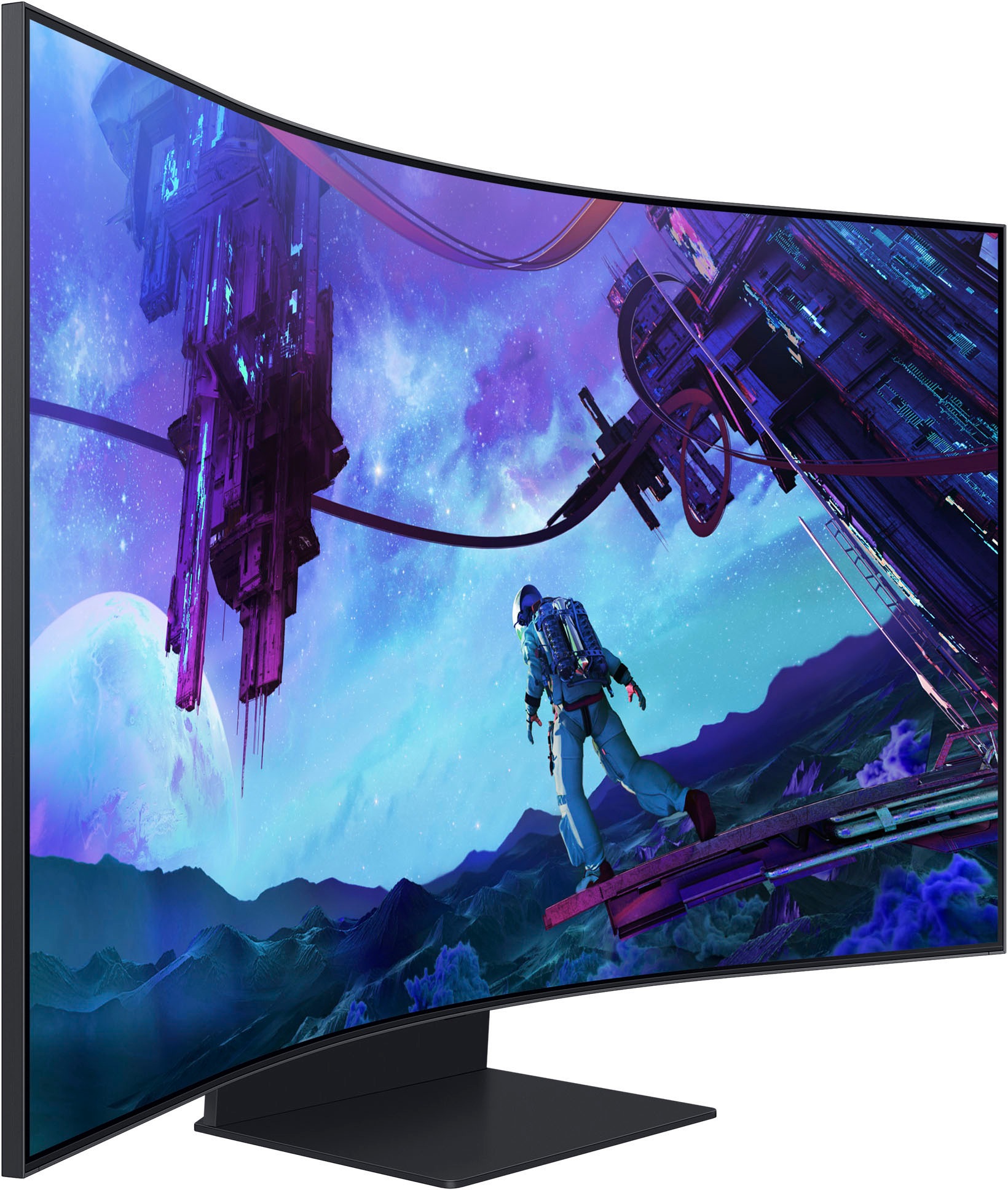 Samsung Curved-Gaming-Monitor »S55CG970NU«, 138 cm/55 Zoll, 3840 x 2160 px, 4K Ultra HD, 1 ms Reaktionszeit, 165 Hz