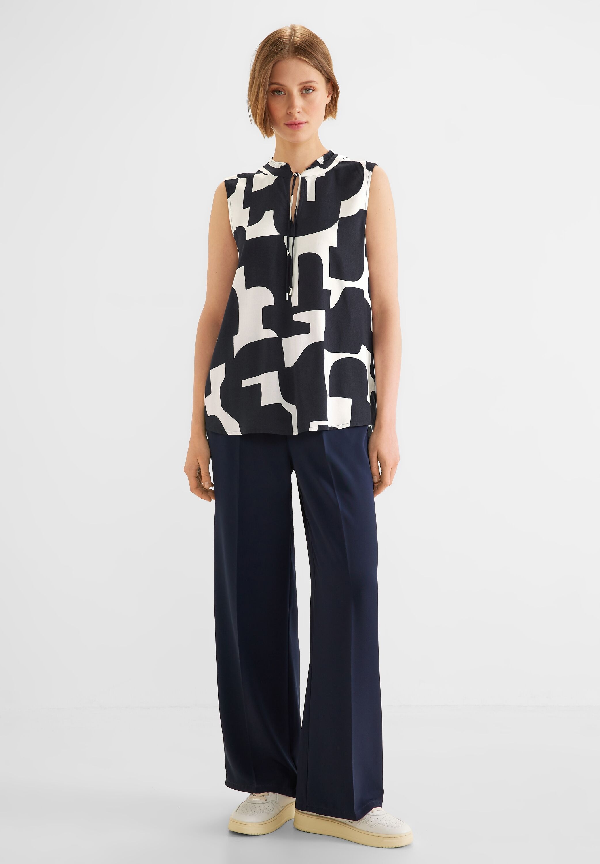 STREET ONE Blusentop, aus softer Viskose