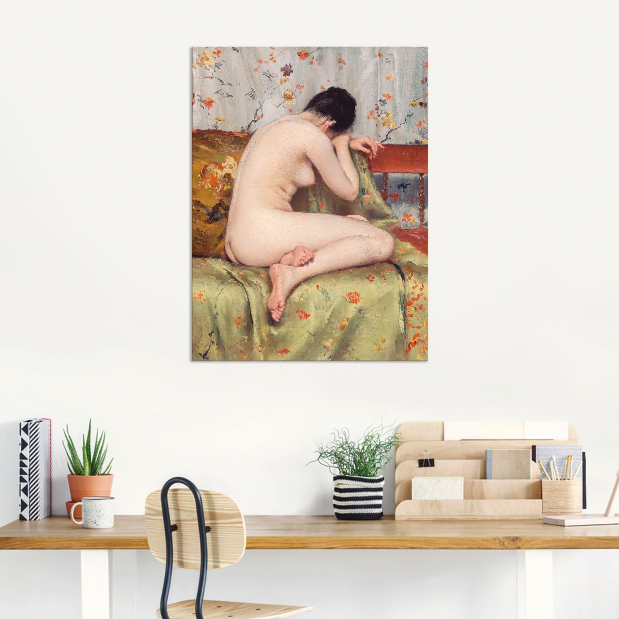 Artland Wandbild »Moderne Magdalena«, Erotische Bilder, (1 St.), als Alubild, Leinwandbild, Wandaufkleber oder Poster in versch. Größen
