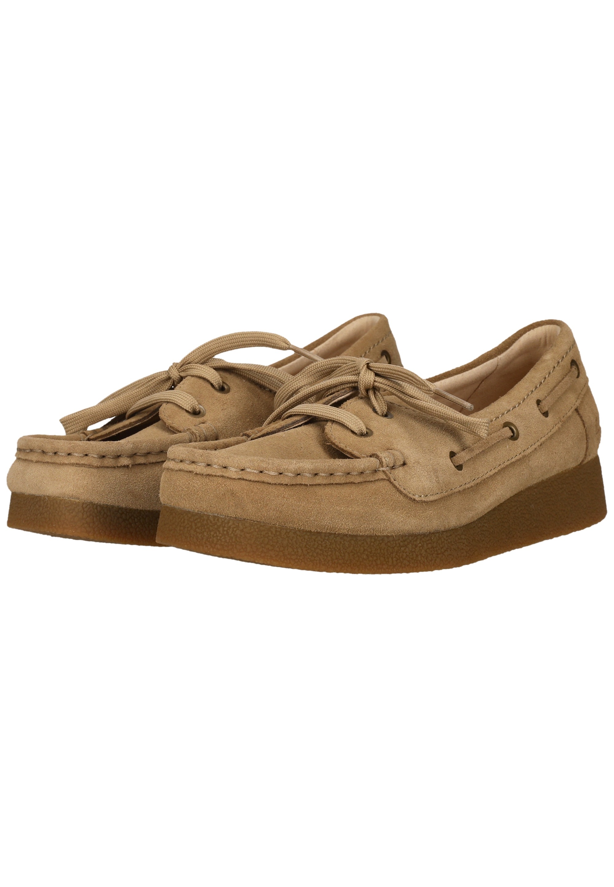 Thumbnail - Clarks Schnürschuh "Wallabee EVO Sea" mit Krepp-Effekt an der Sohle