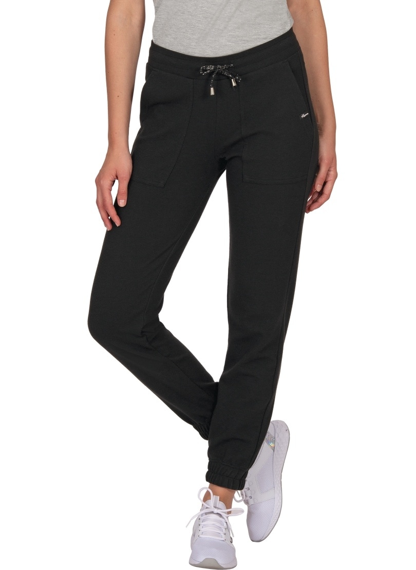 Trigema Jerseyhose "TRIGEMA Bequeme Jogginghose mit großen Taschen" günstig online kaufen