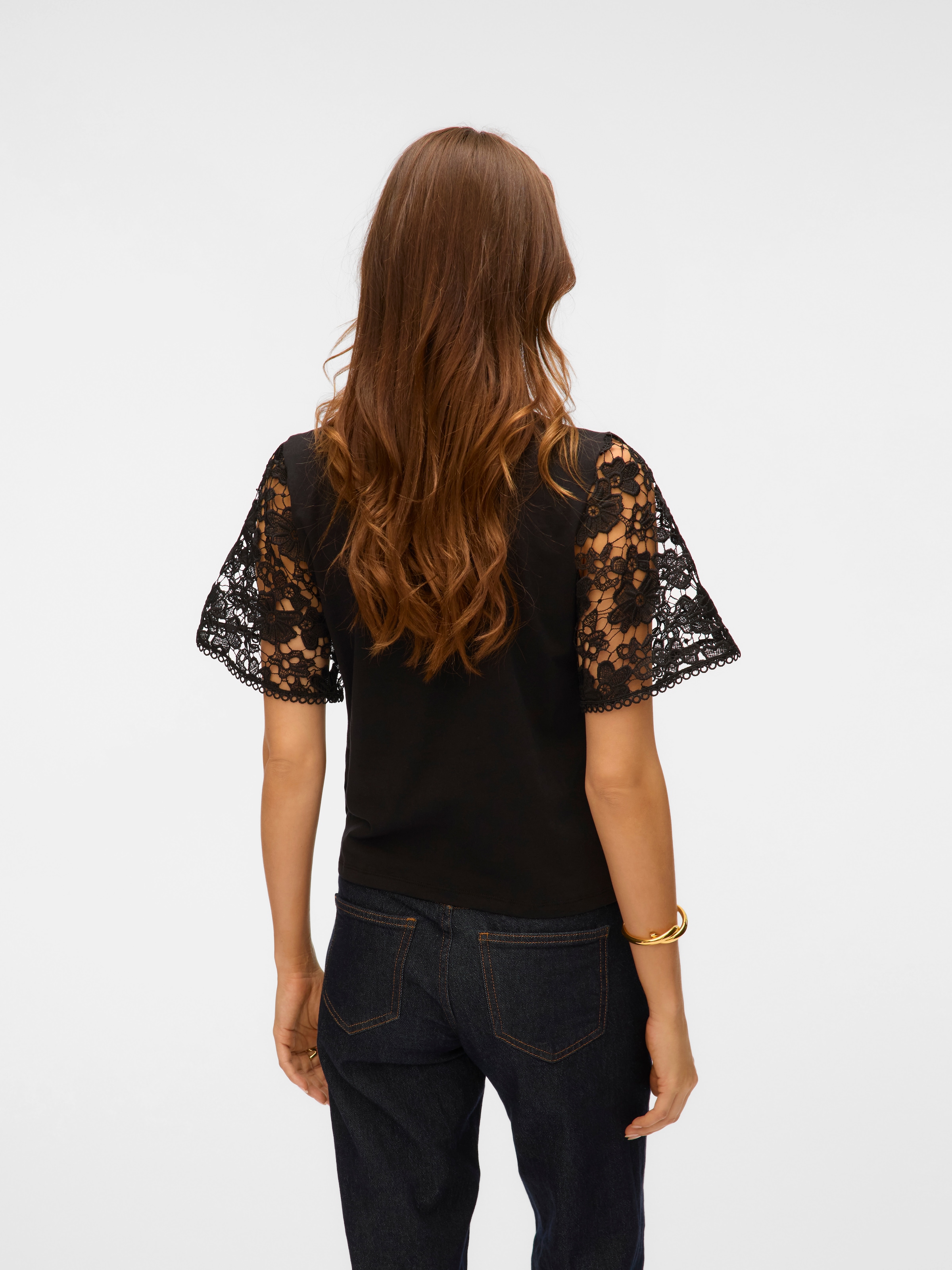 Vero Moda Kurzarmshirt »VMPANNA 2/4 TOP JRS«