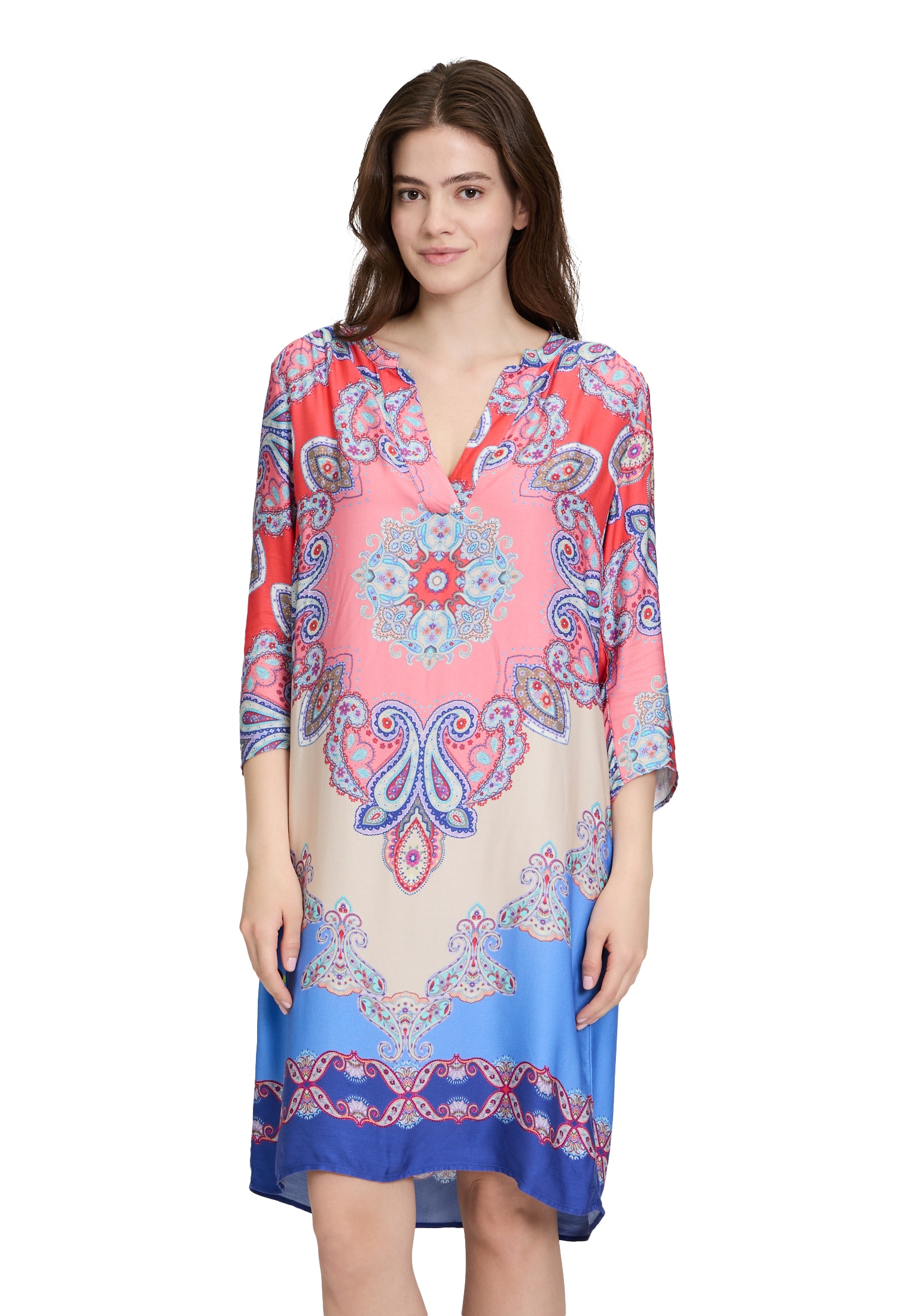 Betty Barclay Blusenkleid "Betty Barclay Damen Blusenkleid mit 3/4 Arm", Dr günstig online kaufen