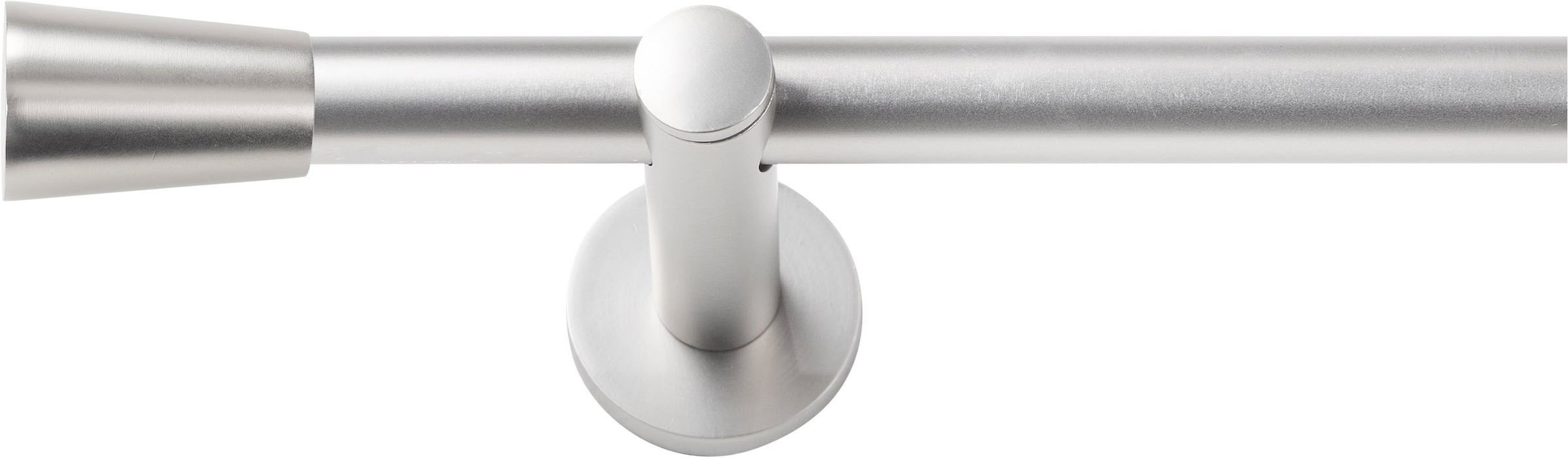 SN DECO GROUP Gardinenstange "Gardinenstange Nizza Ø 19 mm, 1-läufig, Fixmaß, verschraubt" Ø 19 mm Fixmaß;kürzbar