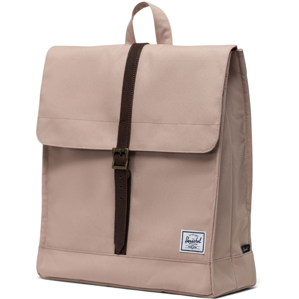 Herschel Cityrucksack »Classic, City Mid-Volume, Light Taupe/Chicory Coffee«