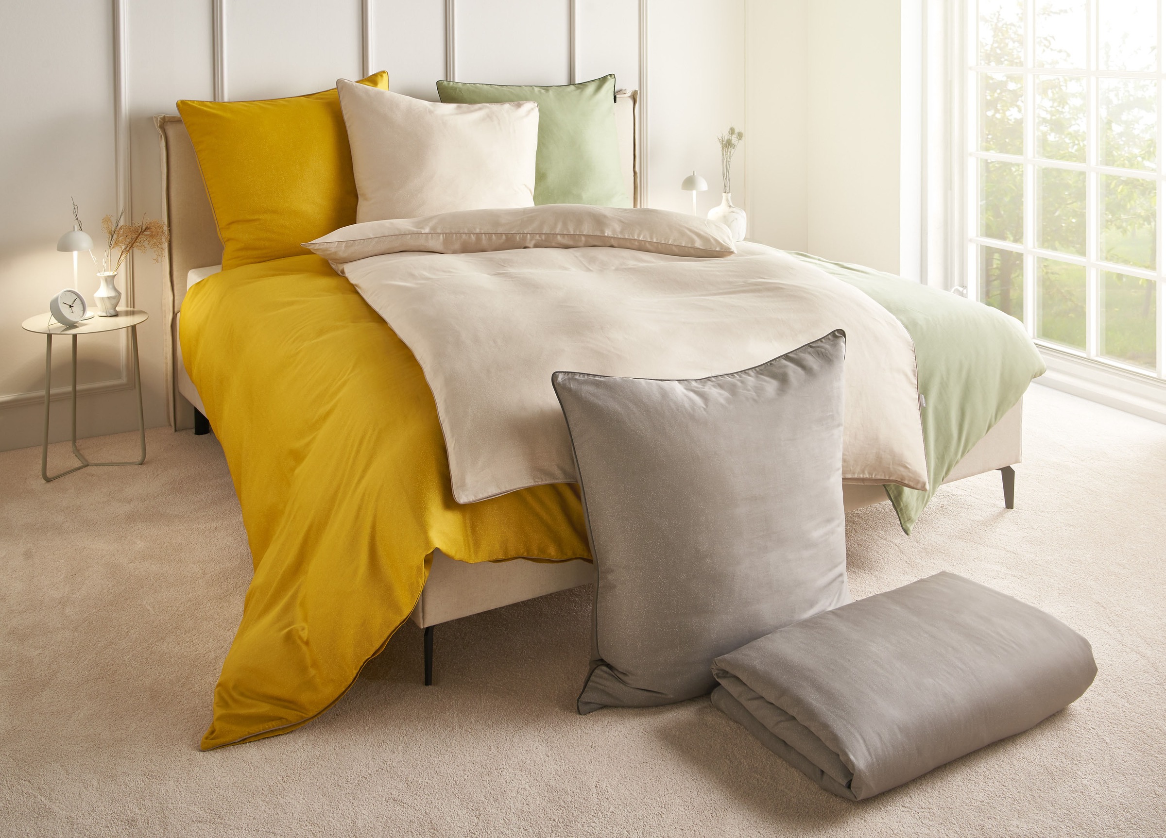 Thumbnail - Musterring Bettwäsche "Ease" 2 Stk. aus Baumwolle