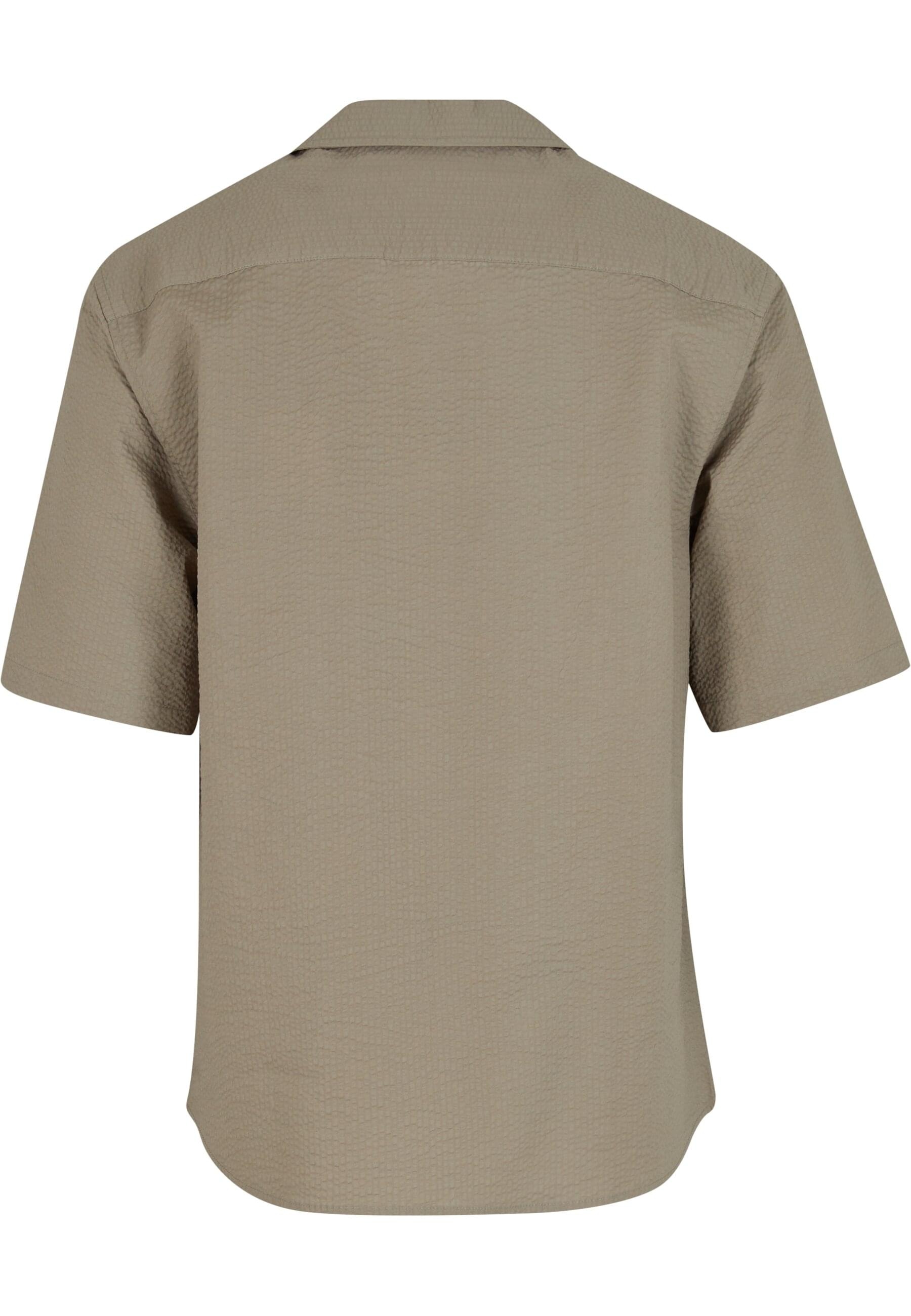 URBAN CLASSICS Langarmhemd "Urban Classics Herren Relaxed Seersucker Short günstig online kaufen