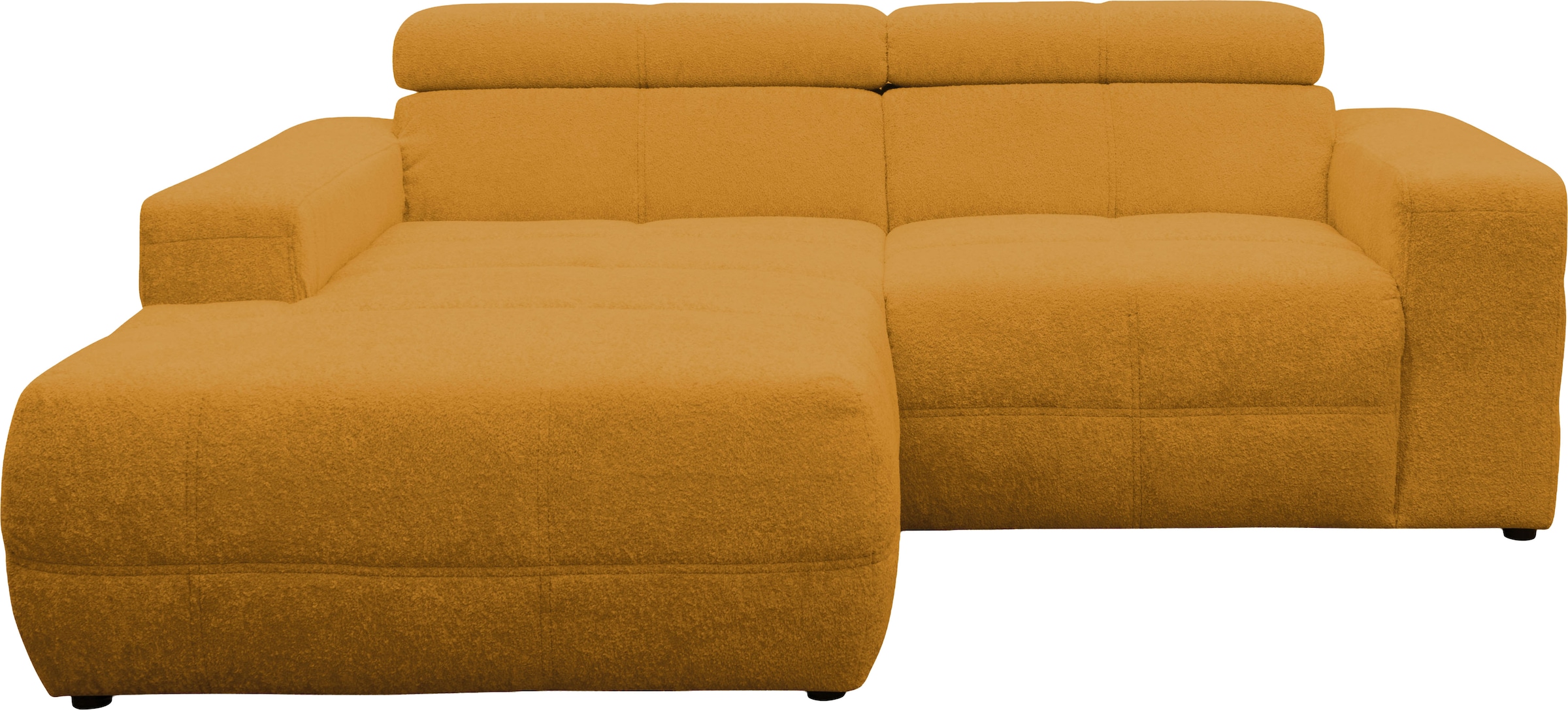 OTTO home Ecksofa »Ballerup« Mit Kopfteilverstellung, wahlweise mit Sitztiefenverstellung