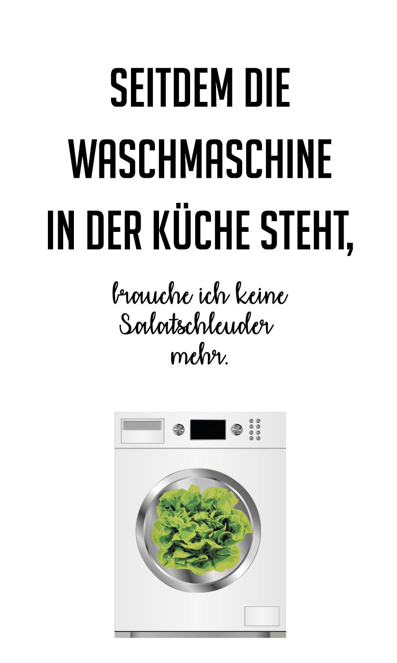 »Salatschleuder« queence bestellen Wanddekoobjekt BAUR |