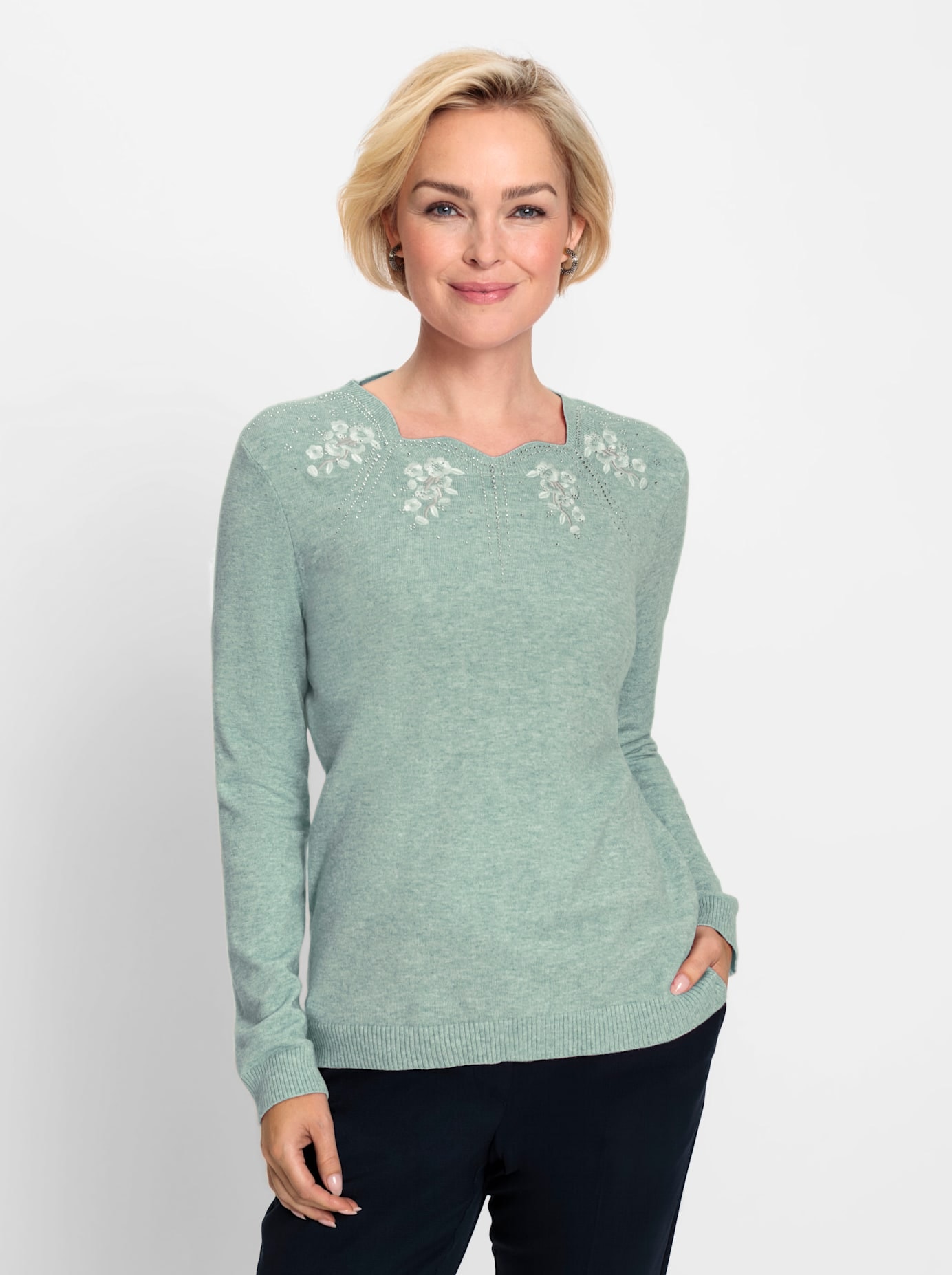 Classic Strickpullover "Pullover" günstig online kaufen