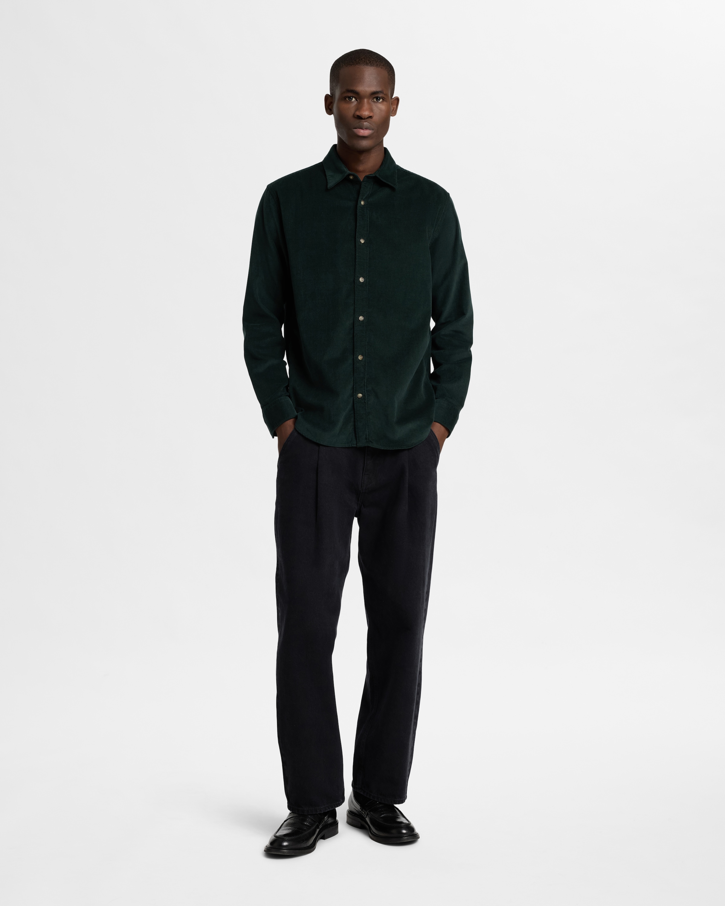 SELECTED HOMME Langarmhemd »SLHREGOWEN-CORD SHIRT LS NOOS«