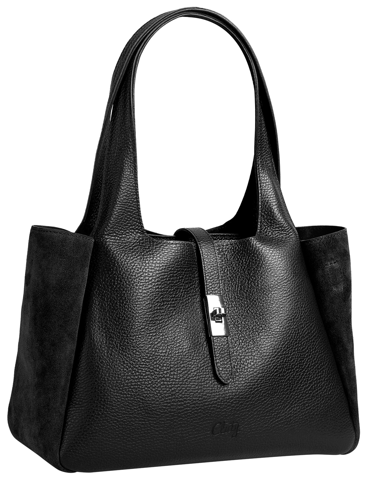 Cluty Shopper »CLUTY Damen echt Leder, Made in Italy« echt Leder, Made in Italy