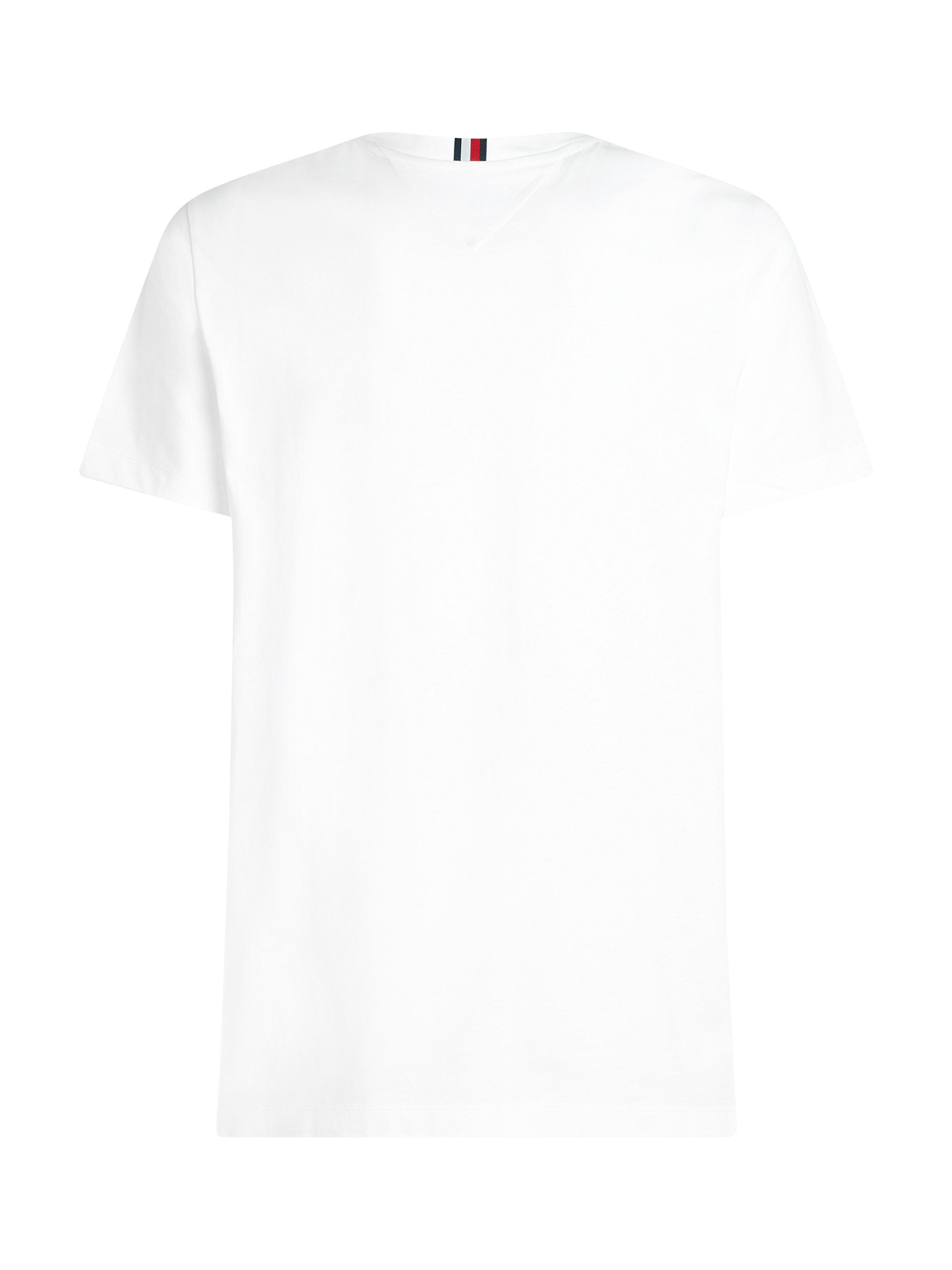Tommy Hilfiger T-Shirt »SCRIPT LOGO TEE« mit aufgesticktem Logo