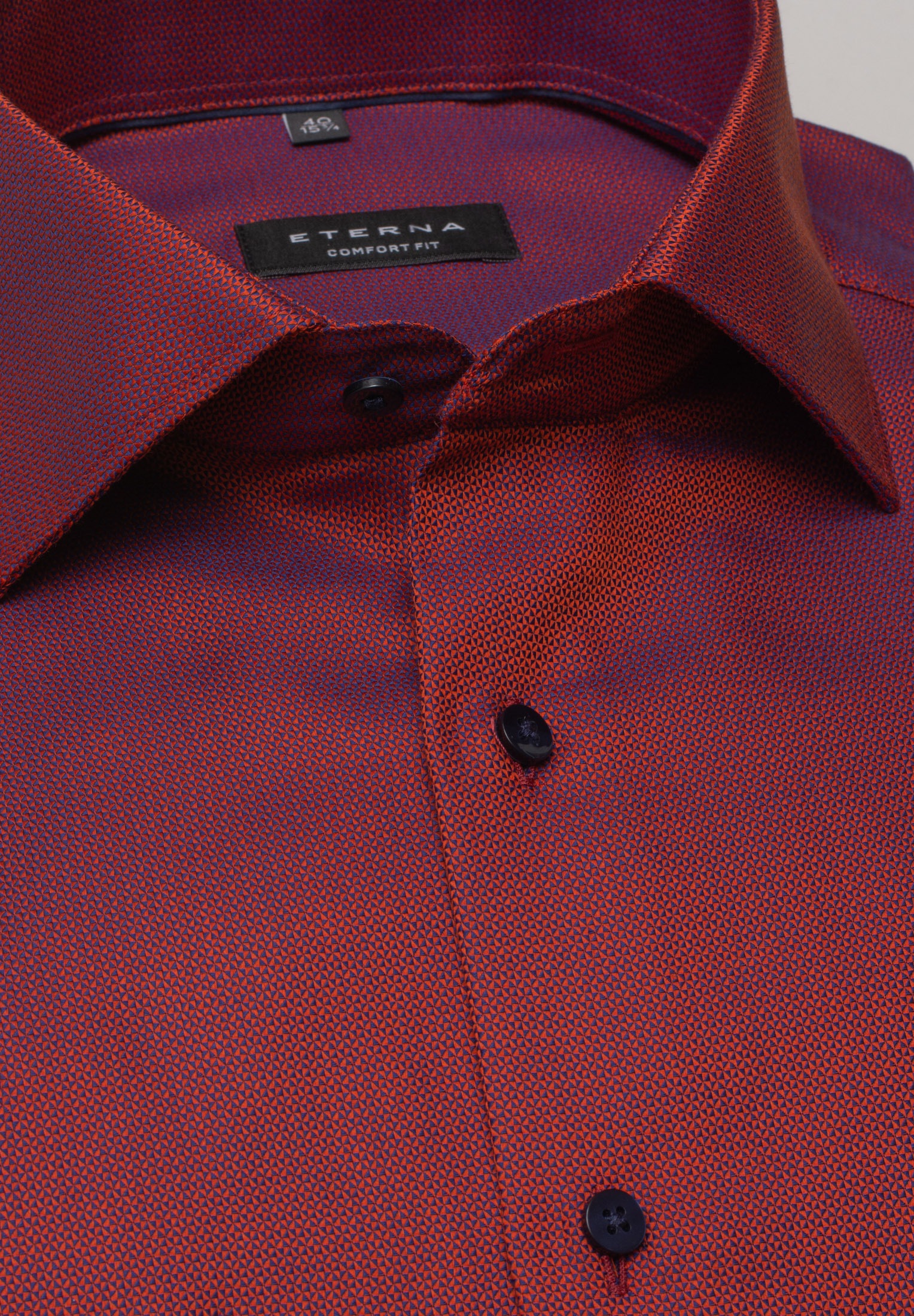 Eterna Langarmhemd »COMFORT FIT« NON IRON (bügelfrei)