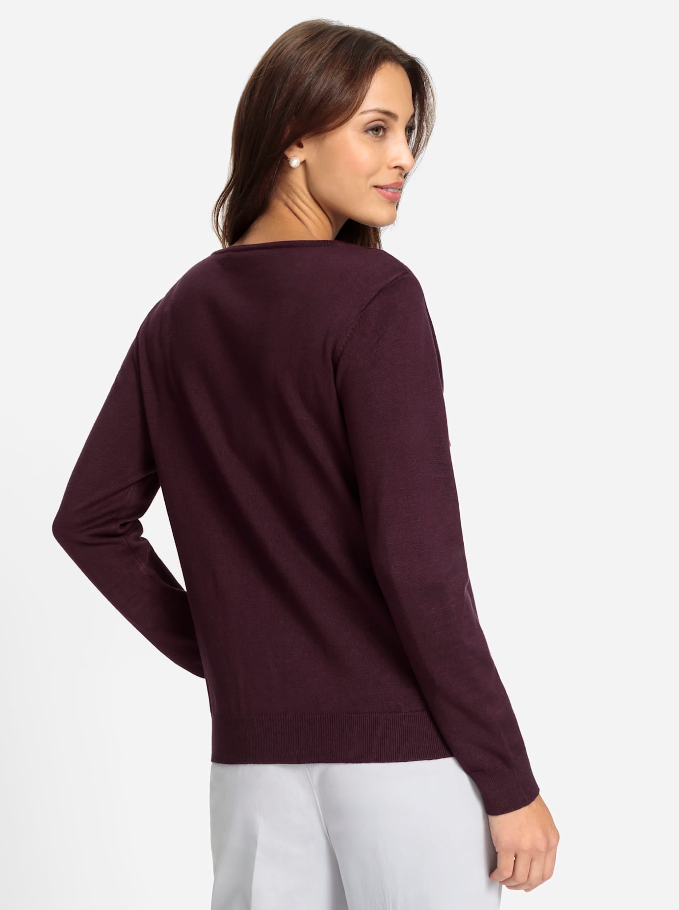 Lady Strickpullover »Feinstrick-Pullover«