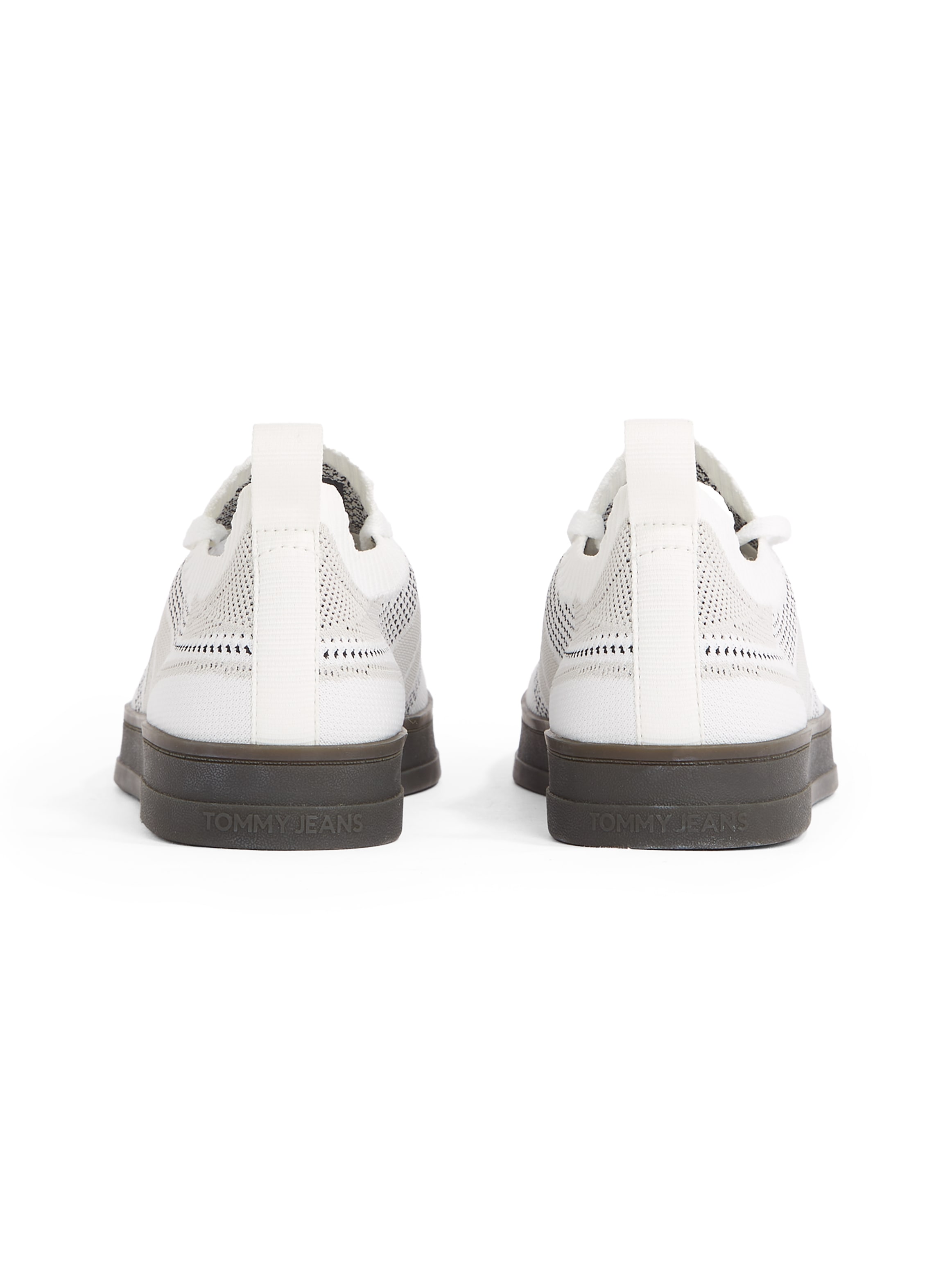 Tommy Jeans Slip-On Sneaker »THE GREENWICH KNITTED«, Freizeitschuh, Halbschuh, Schlupfschuh mit praktischer Anziehlasche