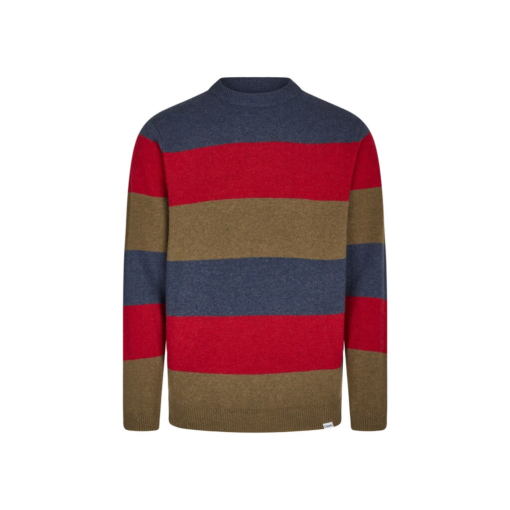 Cleptomanicx Strickpullover »El Stripico«