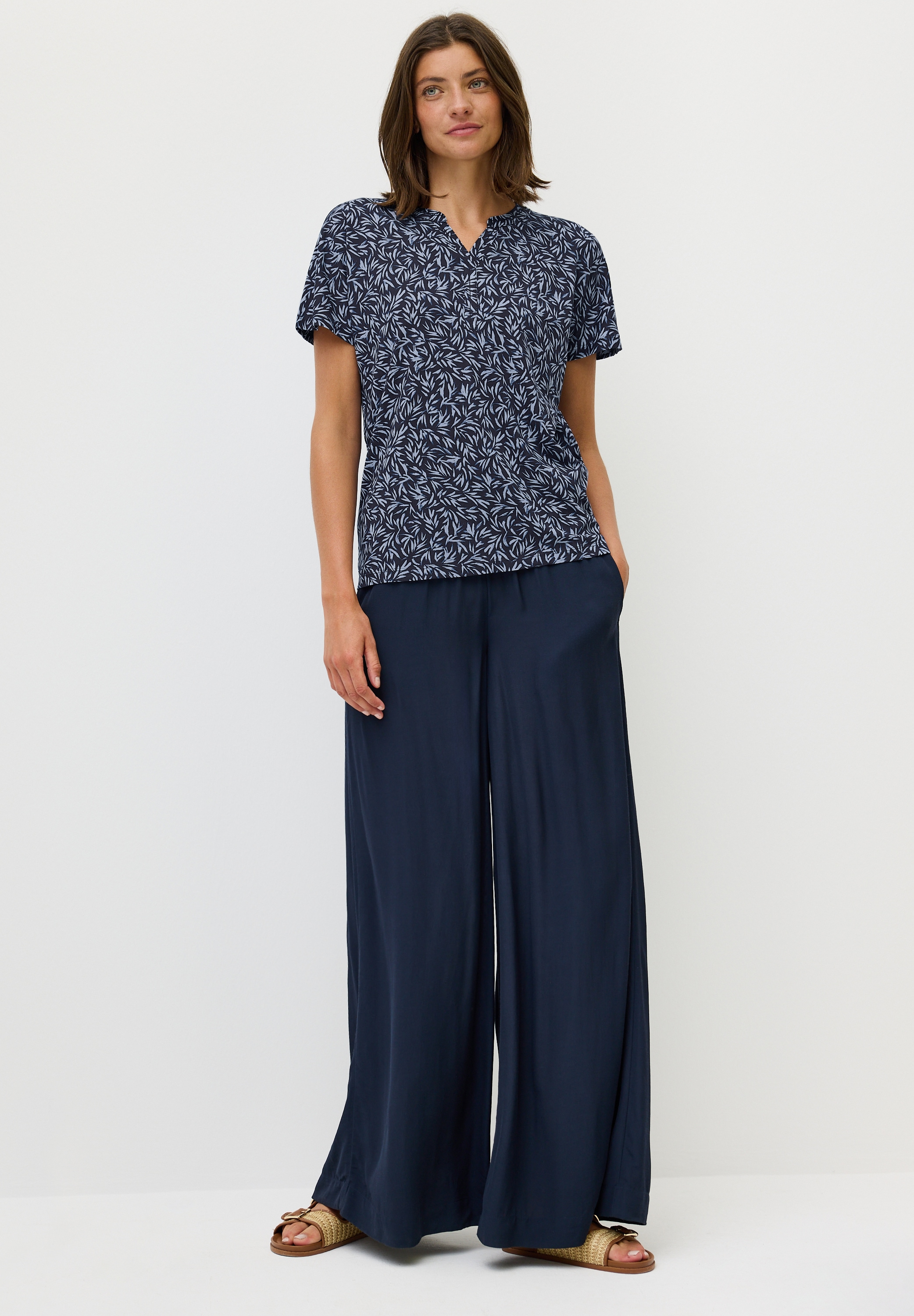 Cecil Print-Shirt, aus Baumwolle mit Stretchante