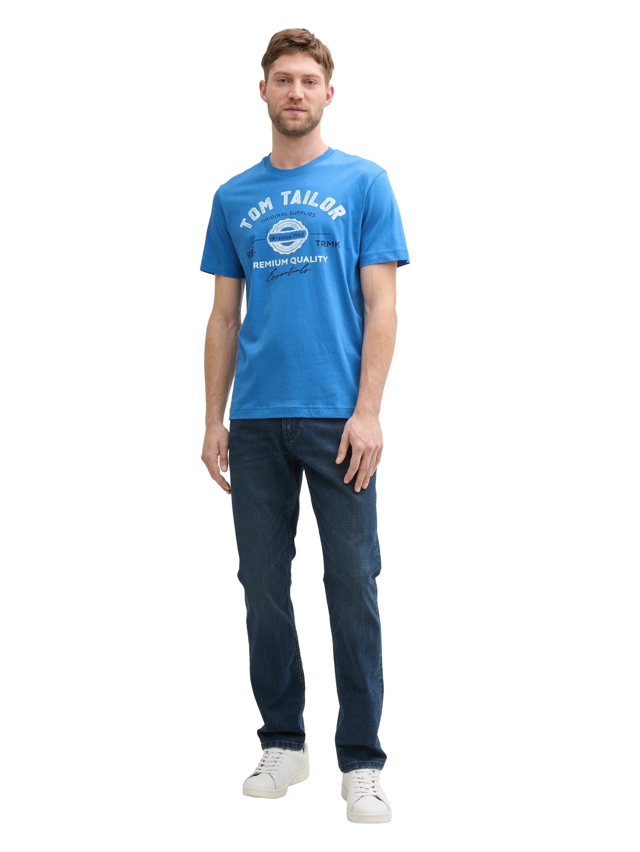 TOM TAILOR T-Shirt, mit großem Logofrontprint