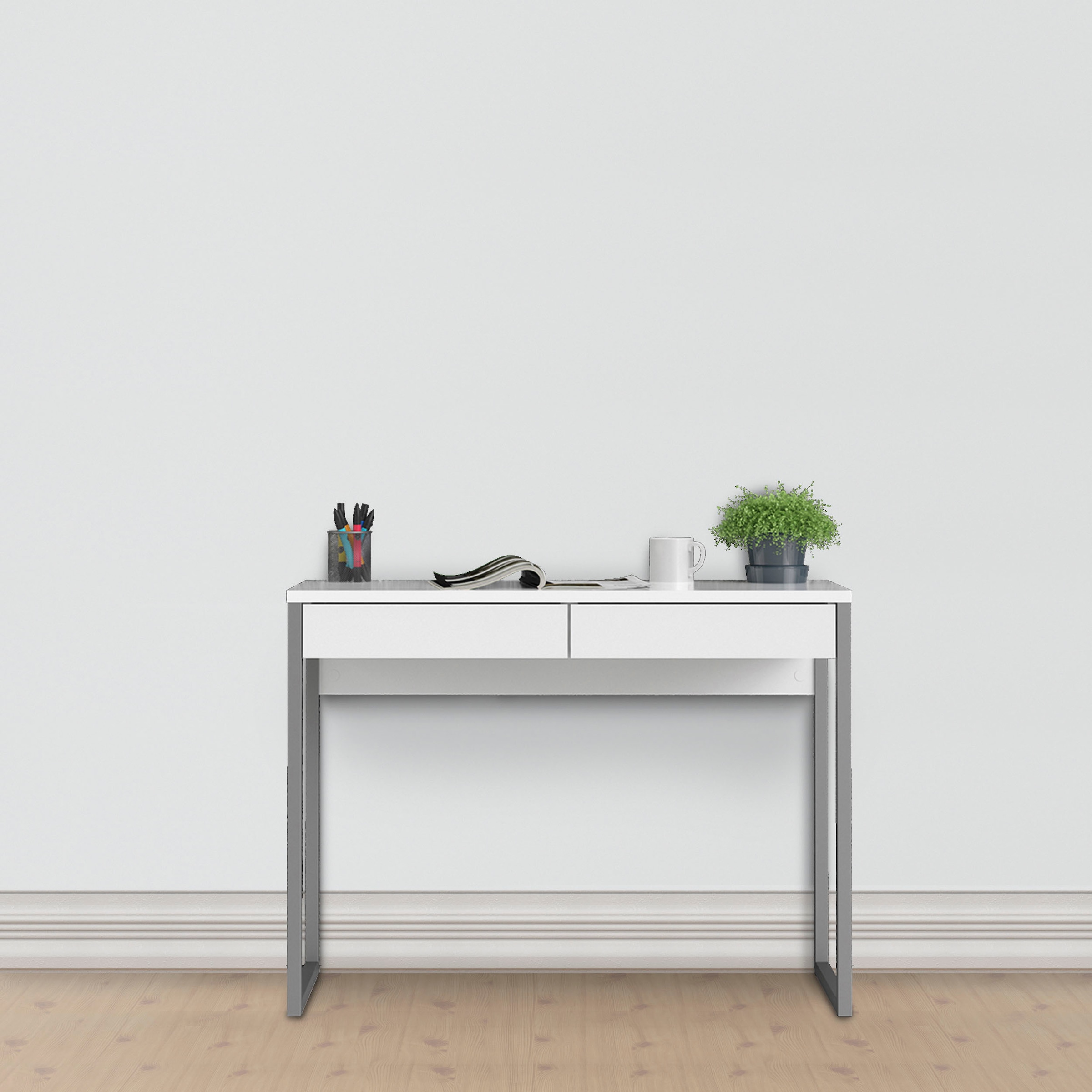 Schreibtisch »Function Plus«, mit vielen Stauraummöglichkeiten, zeitloses Design