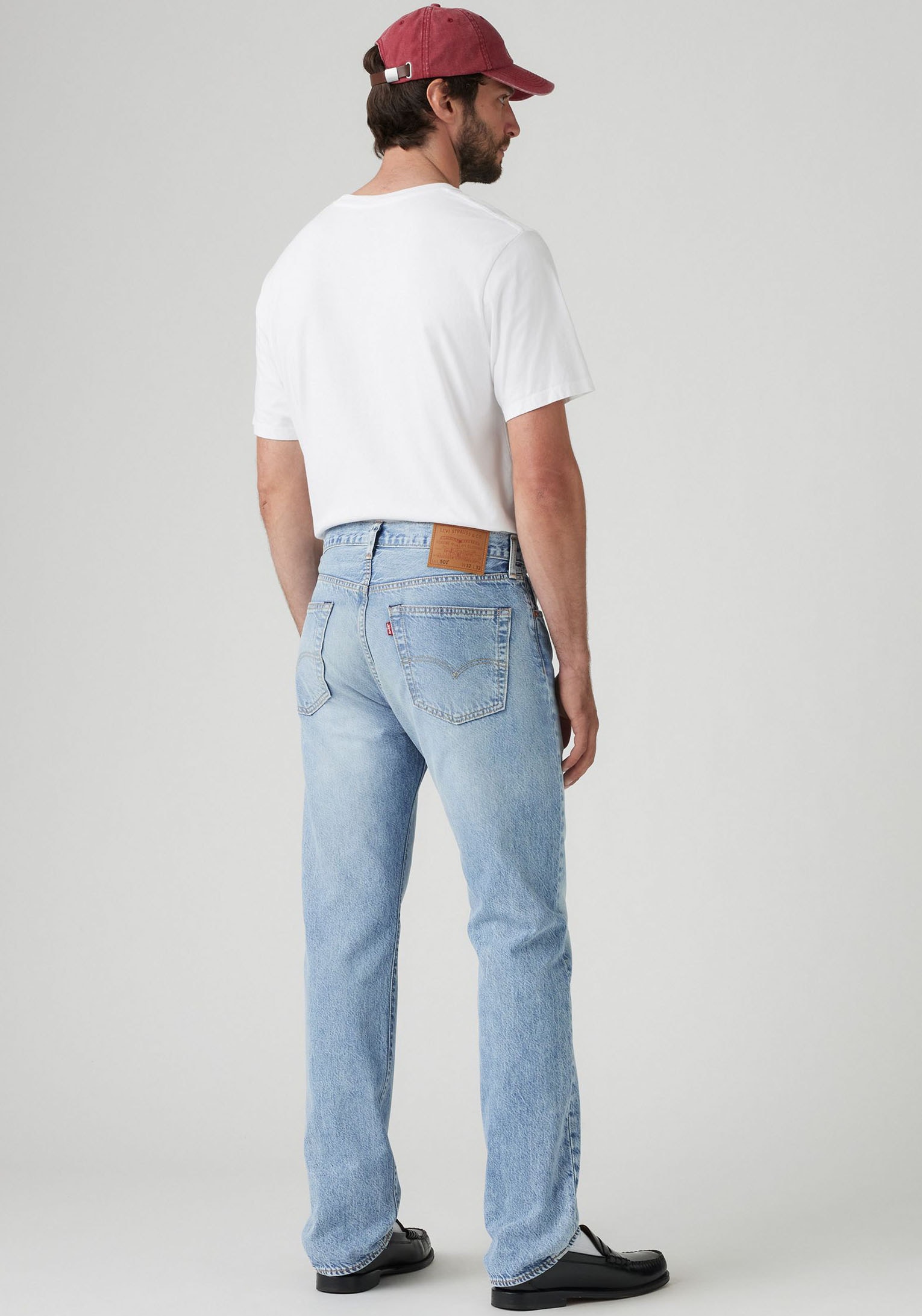 Levi's® Straight-Jeans »501 LEVI'S ORIGINAL«, mit Markenlabel