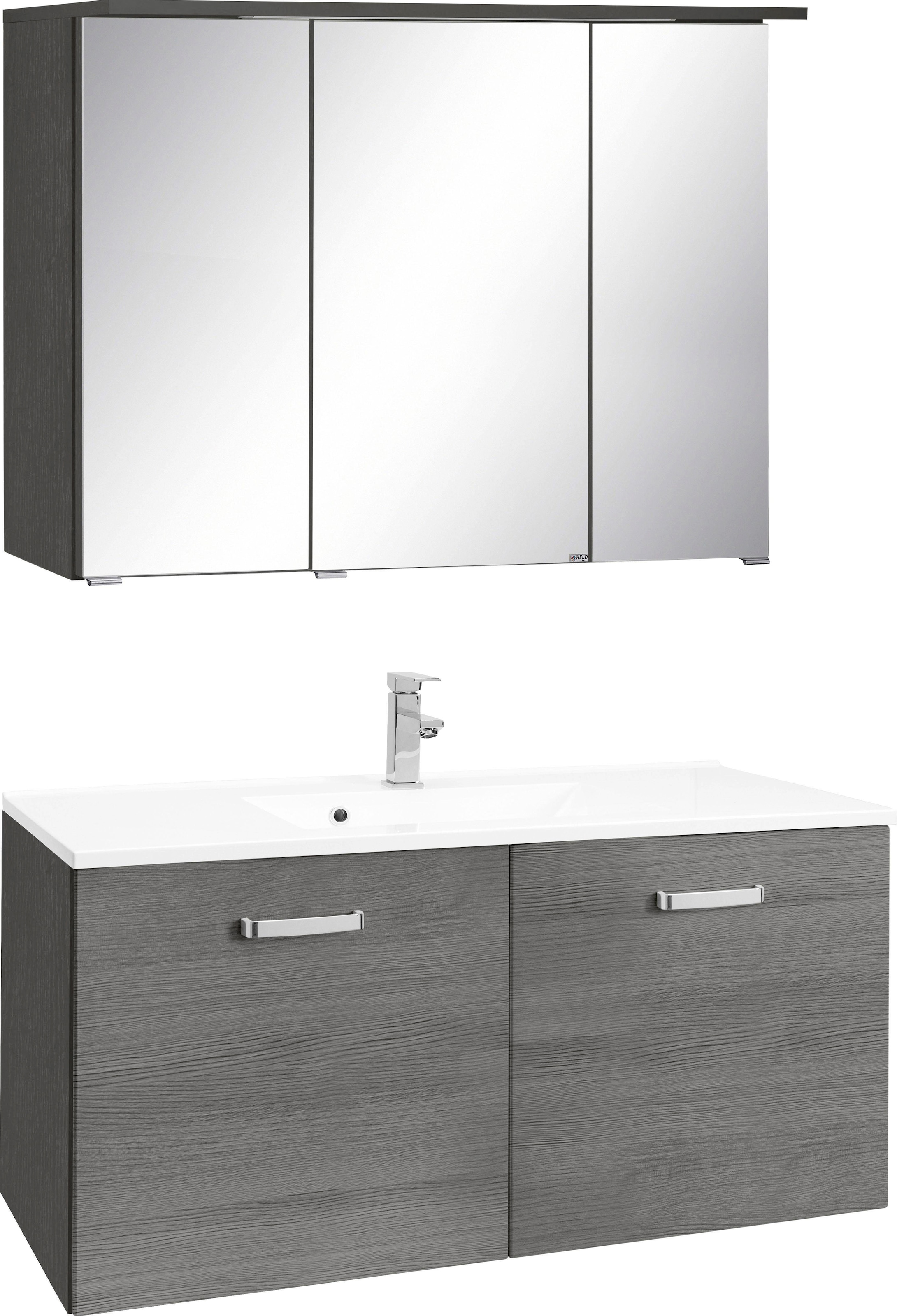 welltime Badmöbel-Set "Ravenna" 2 Stk. tlg. günstig online kaufen