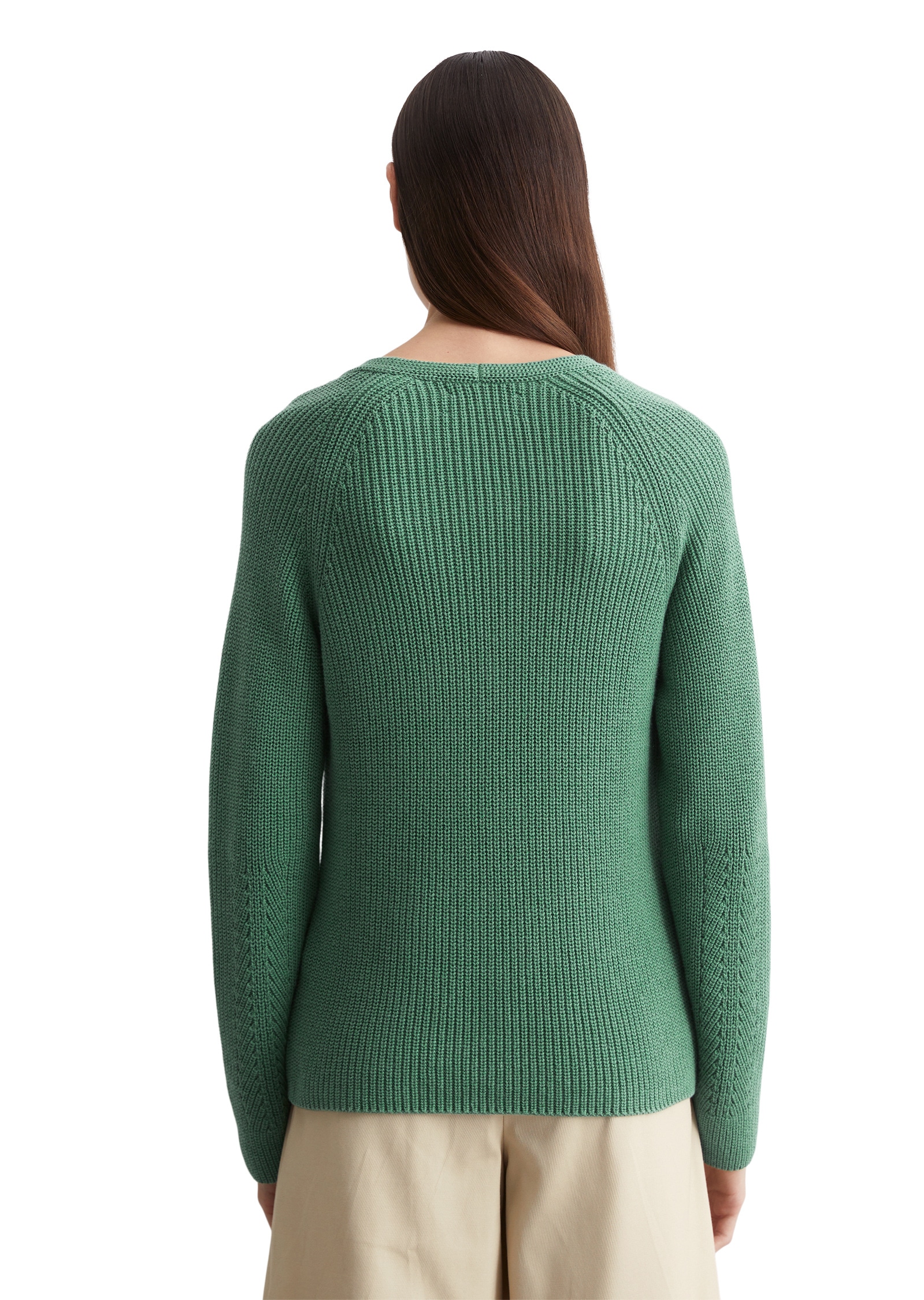 Marc O'Polo Strickpullover »aus softem Baumwoll-Garn«