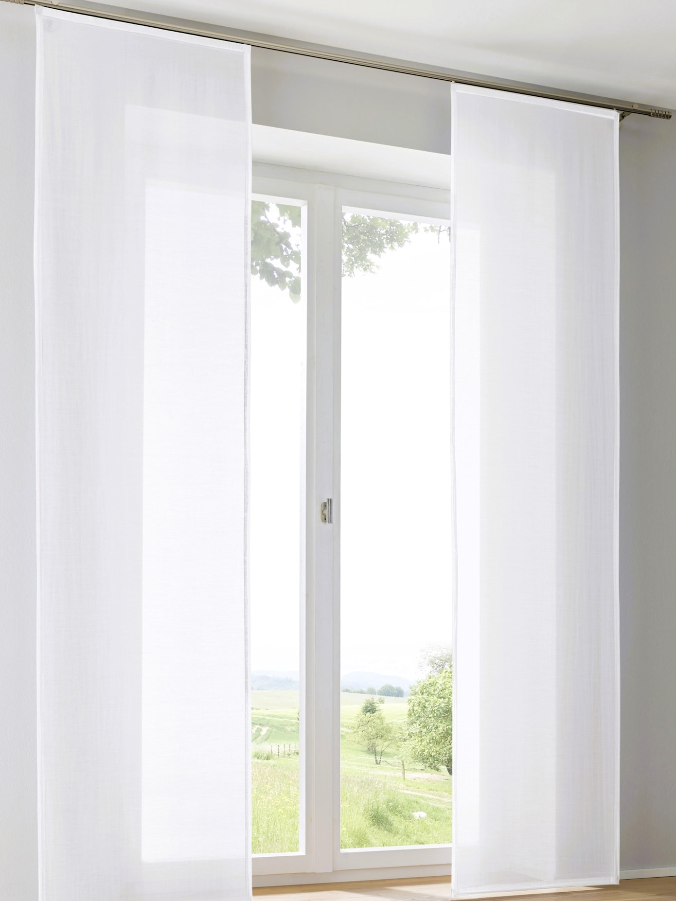 heine home Schiebegardine Klettschiene 1 Stk. tlg.