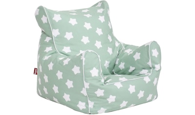 Sitzsack »Green White Stars«