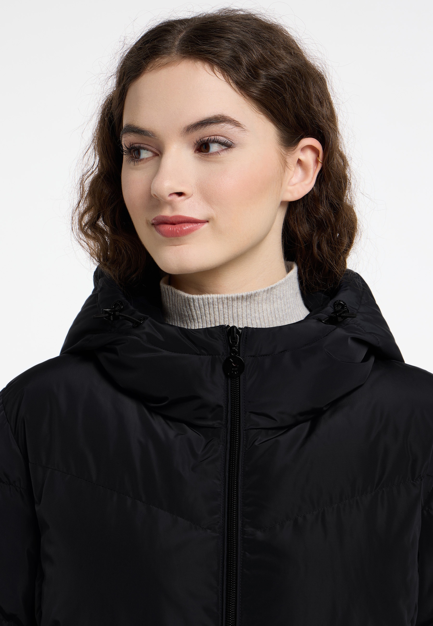 Frieda & Freddies Langmantel »Down-Like Coat / Willow«, mit Kapuze