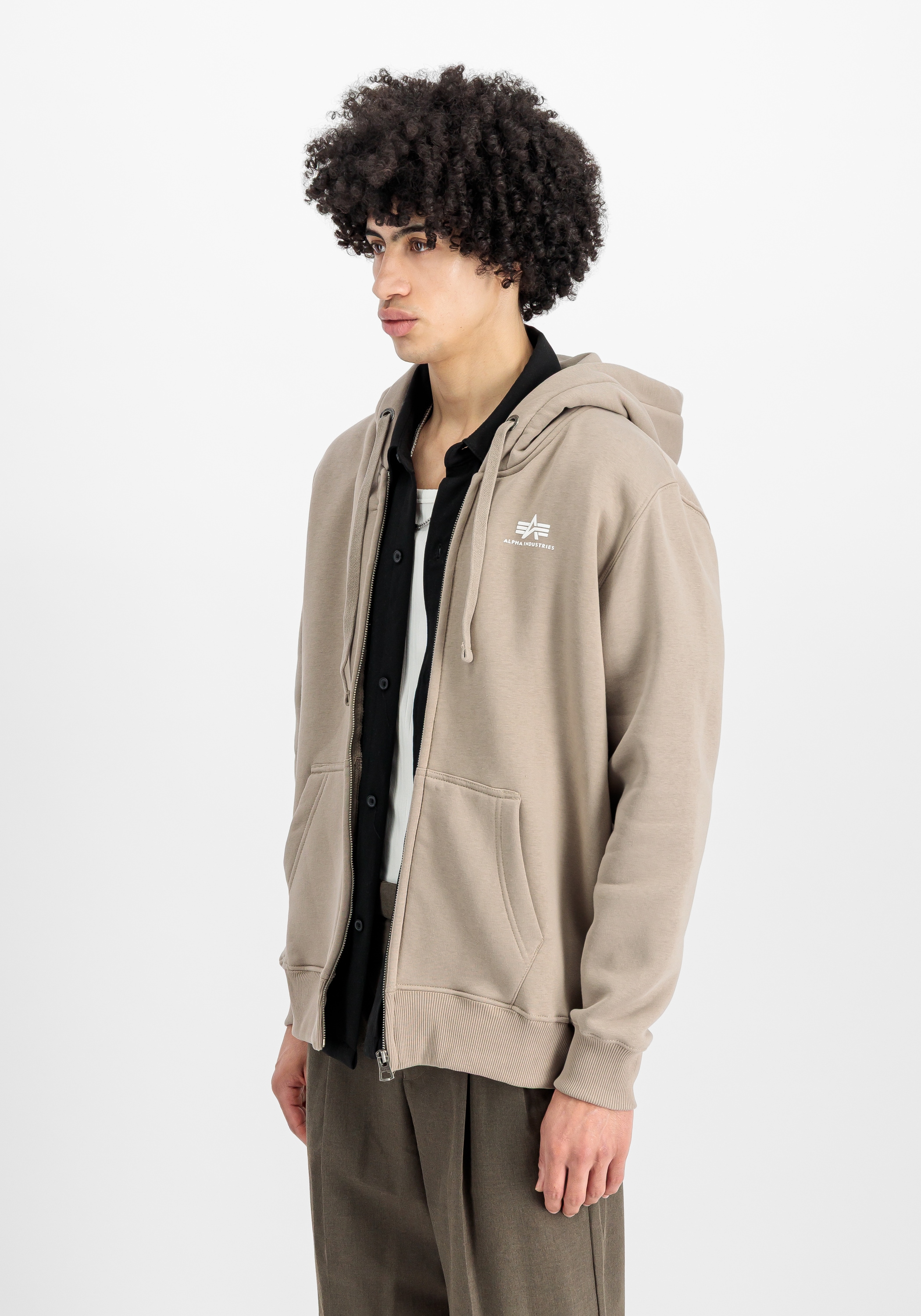 Alpha Industries Hoodie »Alpha Industries Men - Hoodies Basic Zip Hoodie SL«