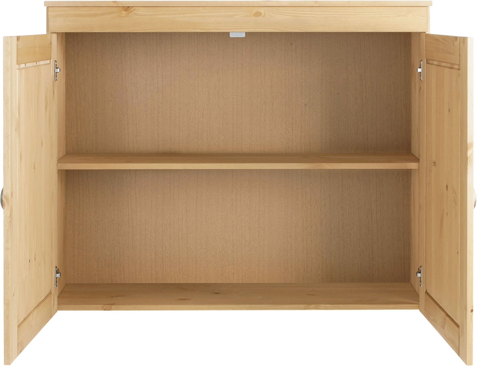 Home affaire Hängeschrank »Oslo« 100 cm breit, massiver Kiefer, 2 Türen, Metallgriffe, Landhaus-Optik
