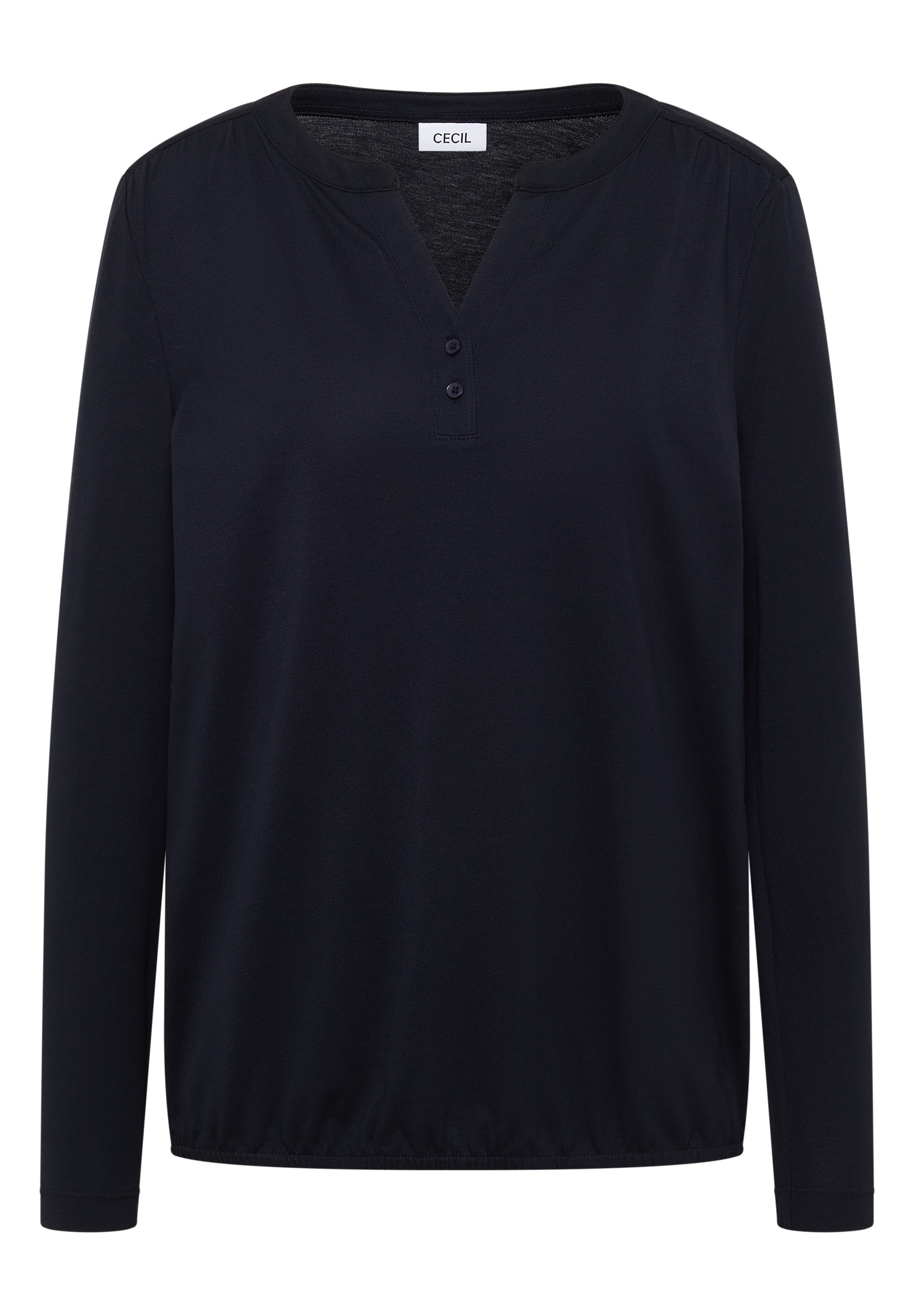 Cecil Langarmshirt im soften Baumwoll-Mix