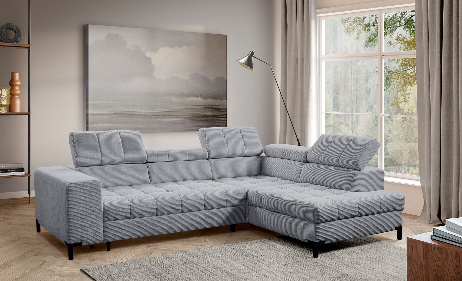 exxpo - sofa fashion Ecksofa "Bocco, hochwertige Verarbeitung, toller Sitzk günstig online kaufen