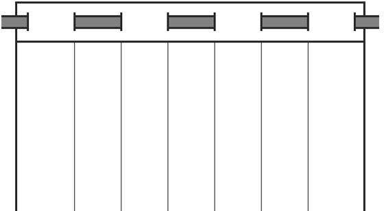 Neutex for (1 you! HxB: mit Ösenschal »Versa«, St.), auf 245x140, BAUR Vorhang Rechnung Metallösen 